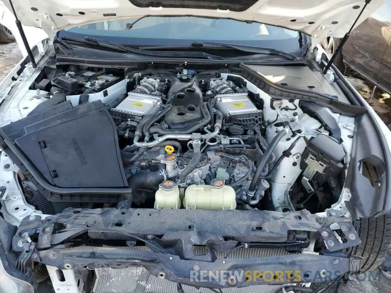 11 fotografías del automóvil dañado JN1EV7AR8LM250230 INFINITI Q50 2020