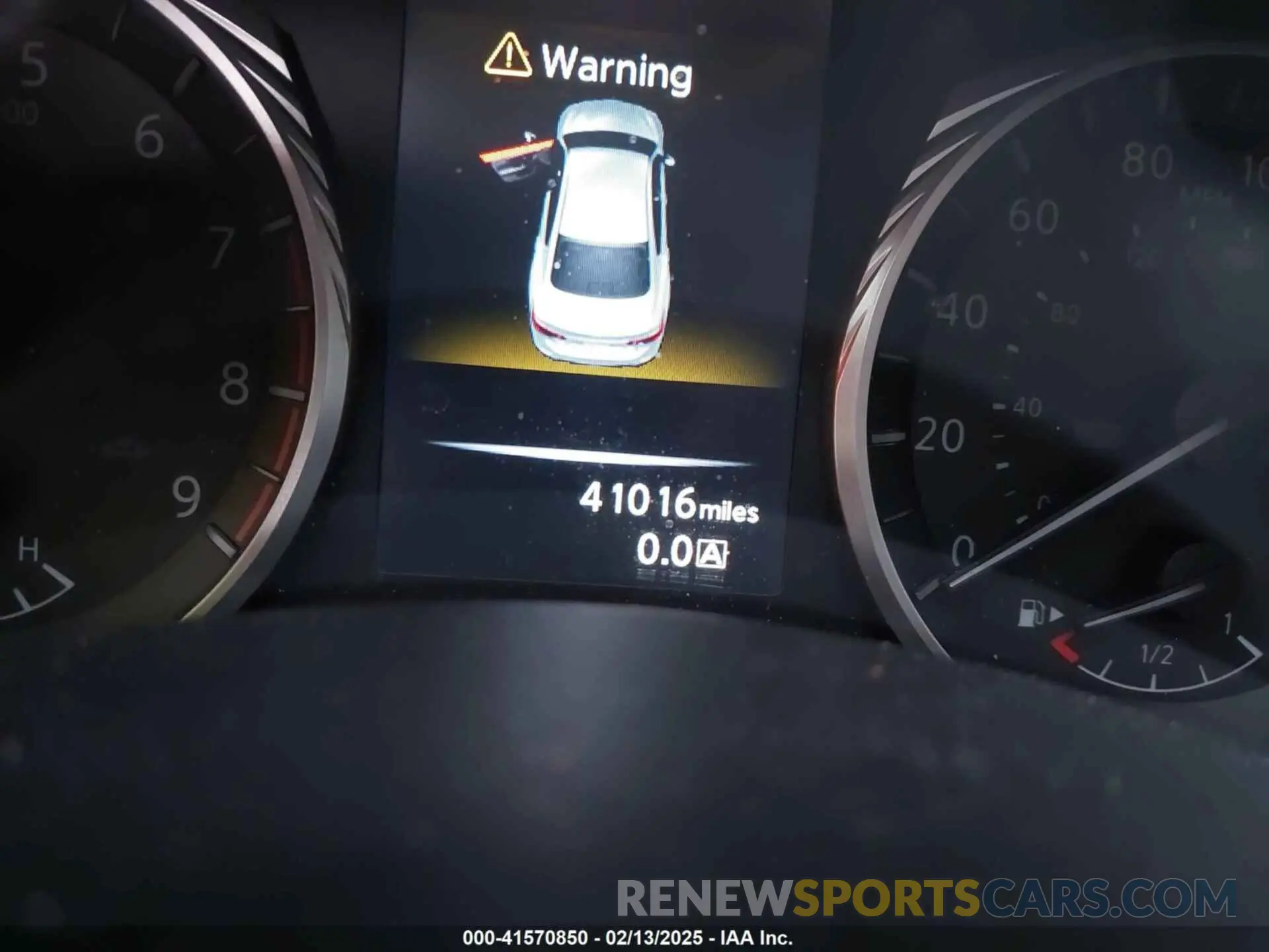 7 fotografías del automóvil dañado JN1EV7AR9LM251709 INFINITI Q50 2020
