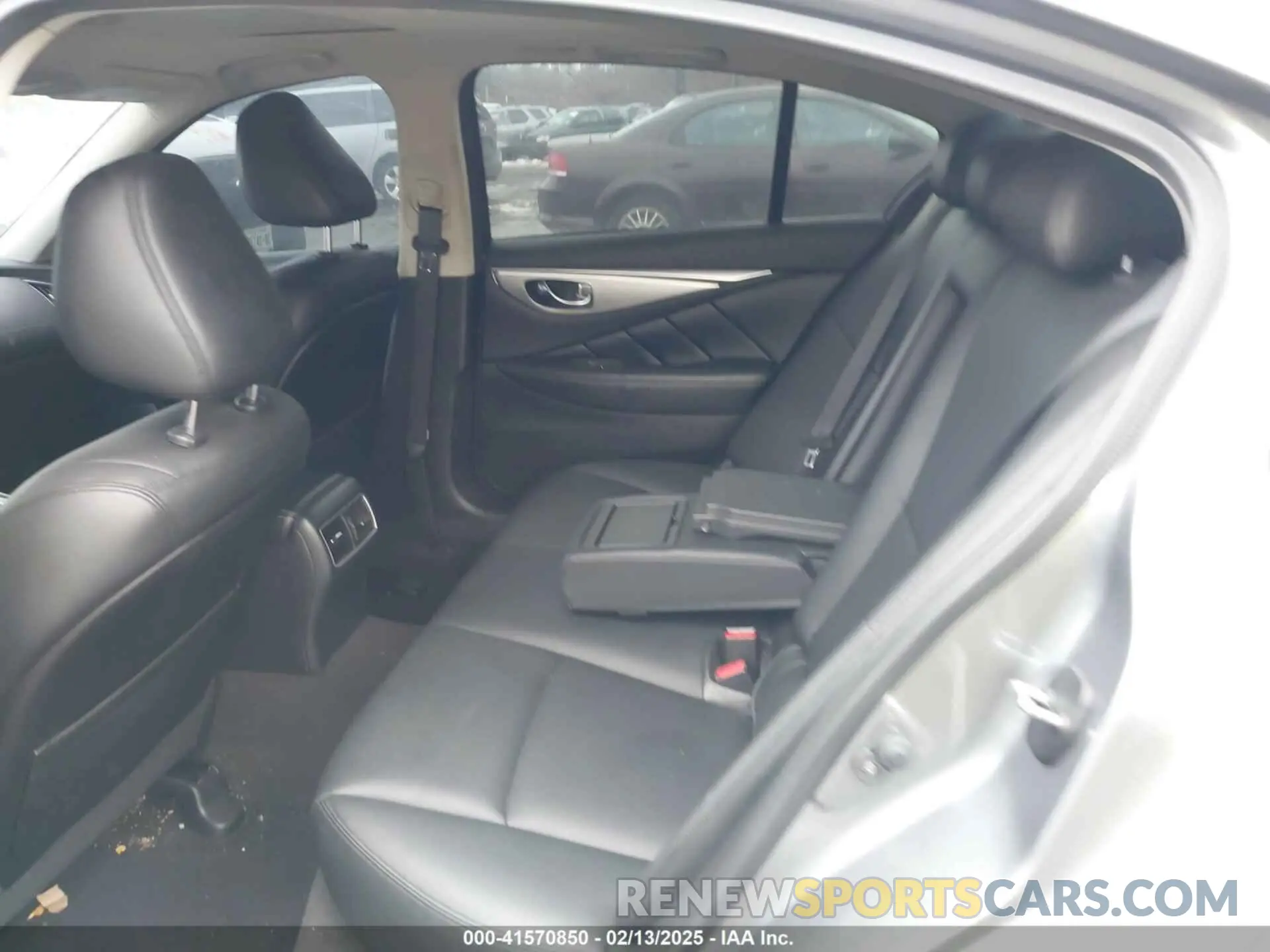 8 fotografías del automóvil dañado JN1EV7AR9LM251709 INFINITI Q50 2020
