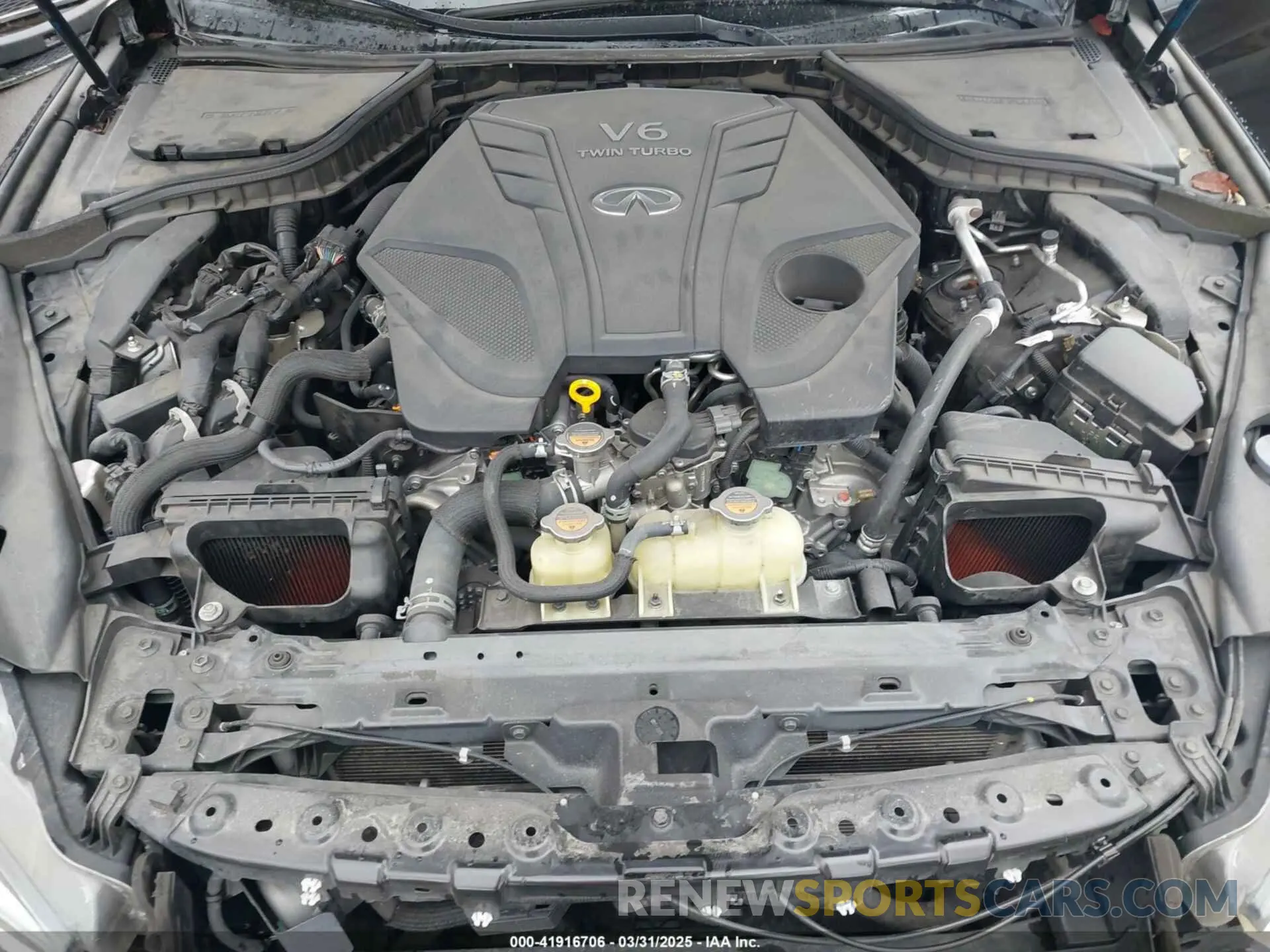 10 fotografías del automóvil dañado JN1FV7AP2LM630067 INFINITI Q50 2020