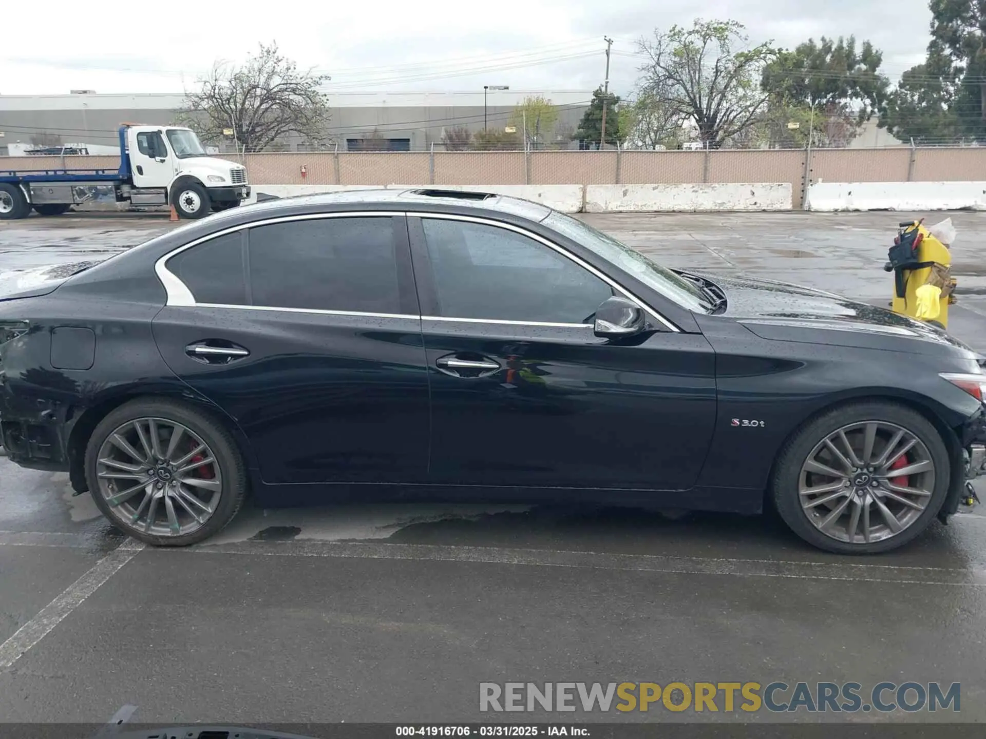 14 fotografías del automóvil dañado JN1FV7AP2LM630067 INFINITI Q50 2020