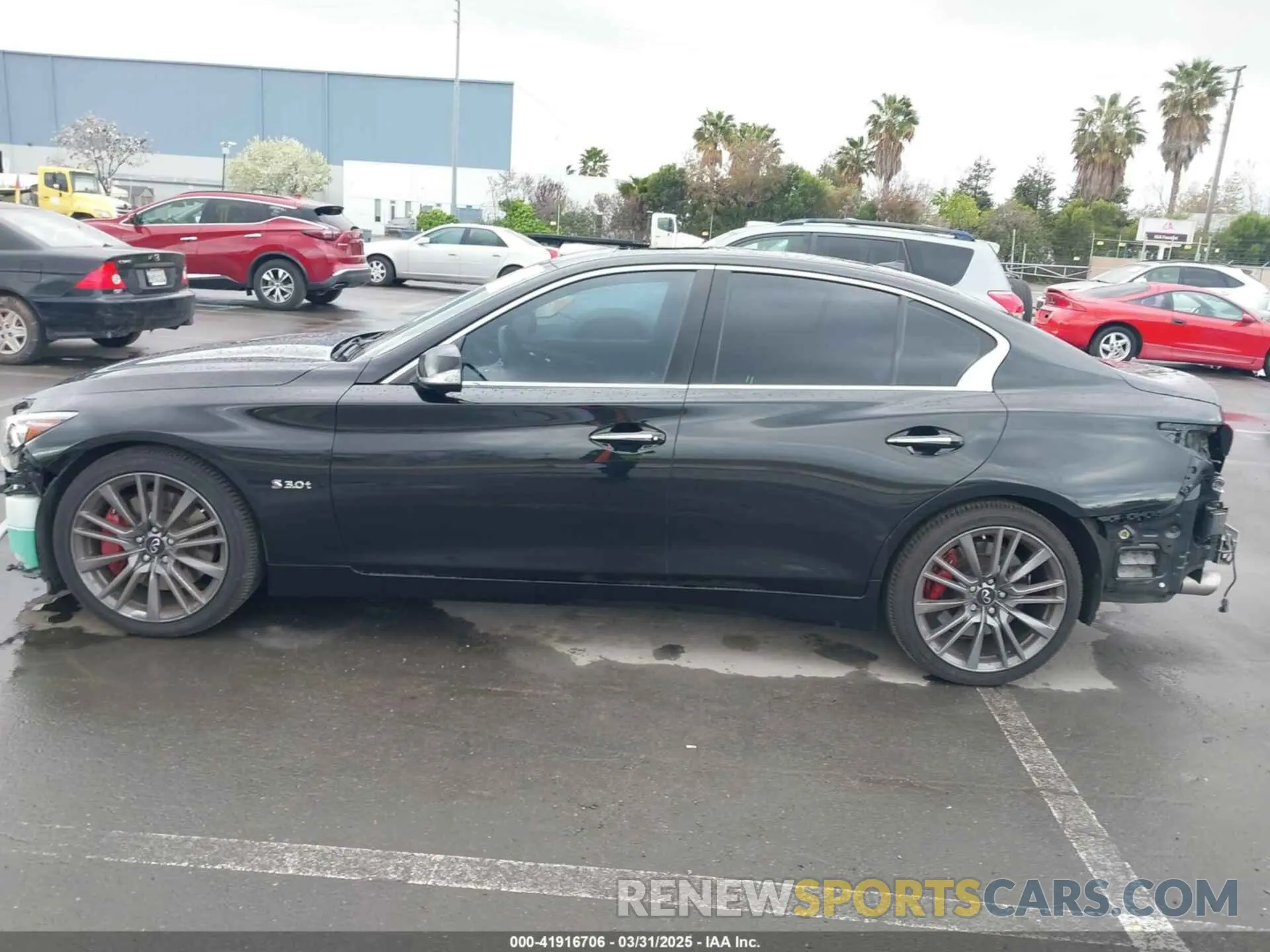 15 fotografías del automóvil dañado JN1FV7AP2LM630067 INFINITI Q50 2020