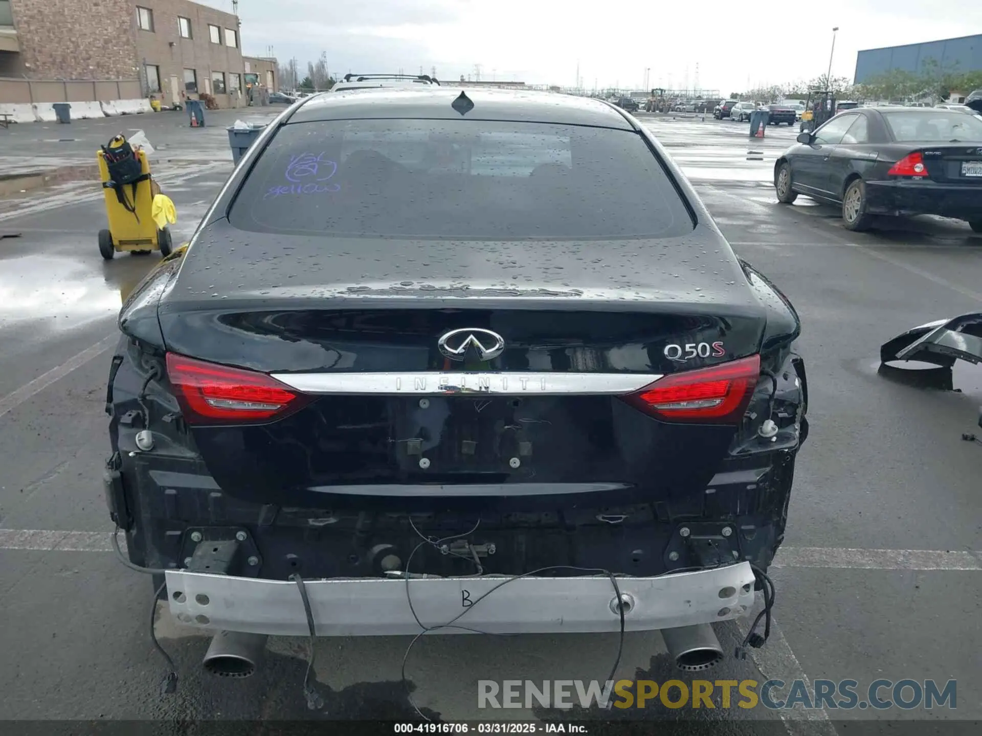 17 fotografías del automóvil dañado JN1FV7AP2LM630067 INFINITI Q50 2020