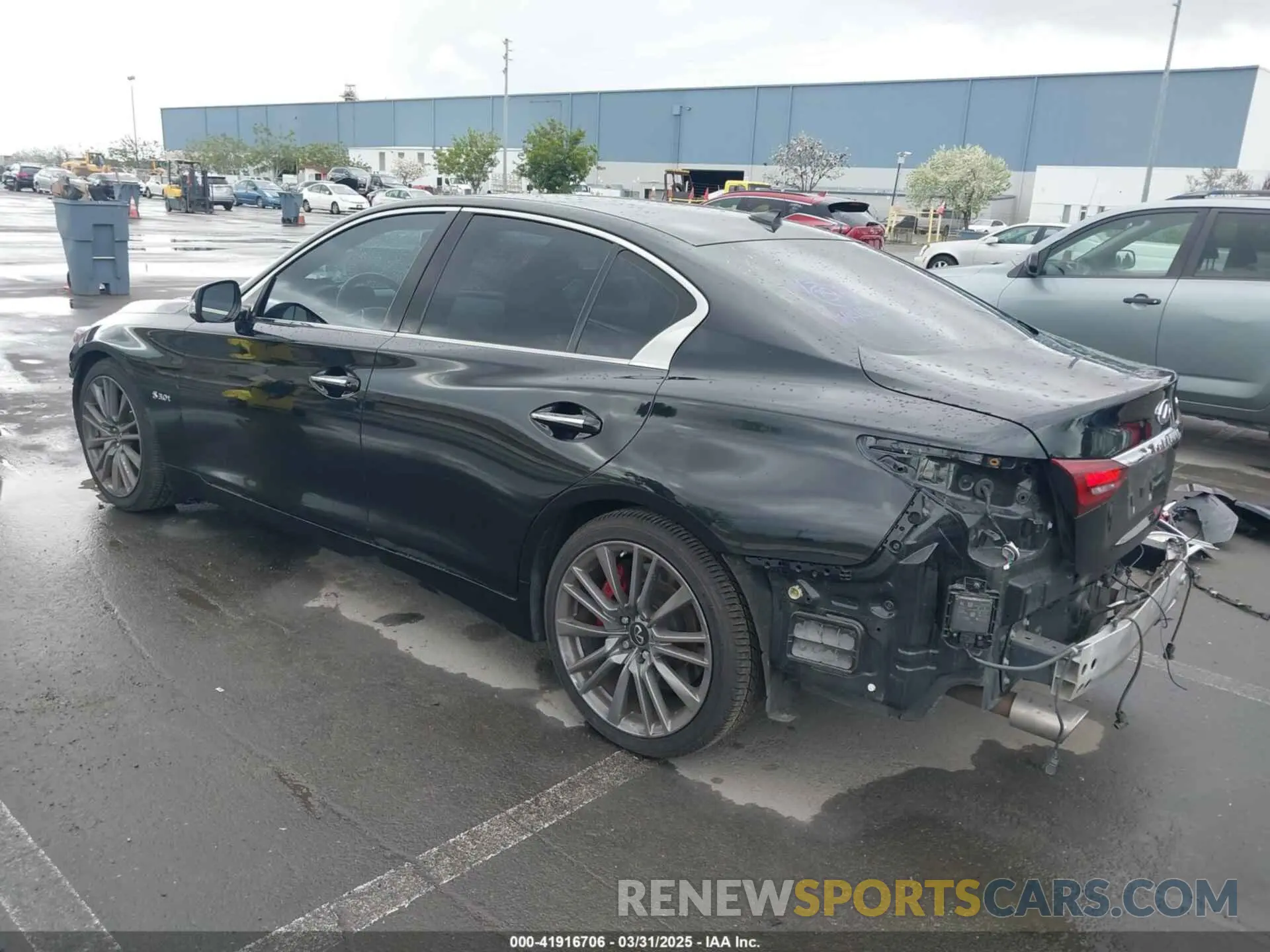 3 fotografías del automóvil dañado JN1FV7AP2LM630067 INFINITI Q50 2020