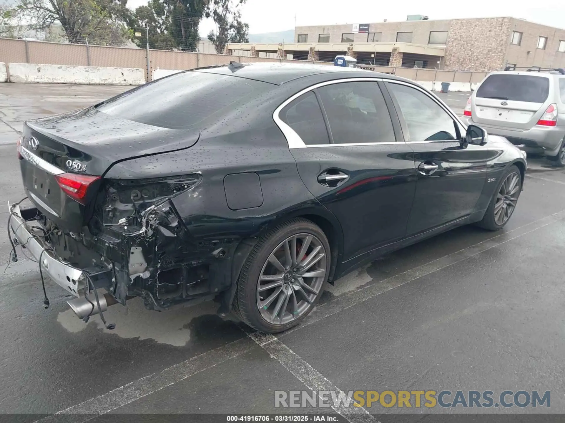 4 fotografías del automóvil dañado JN1FV7AP2LM630067 INFINITI Q50 2020