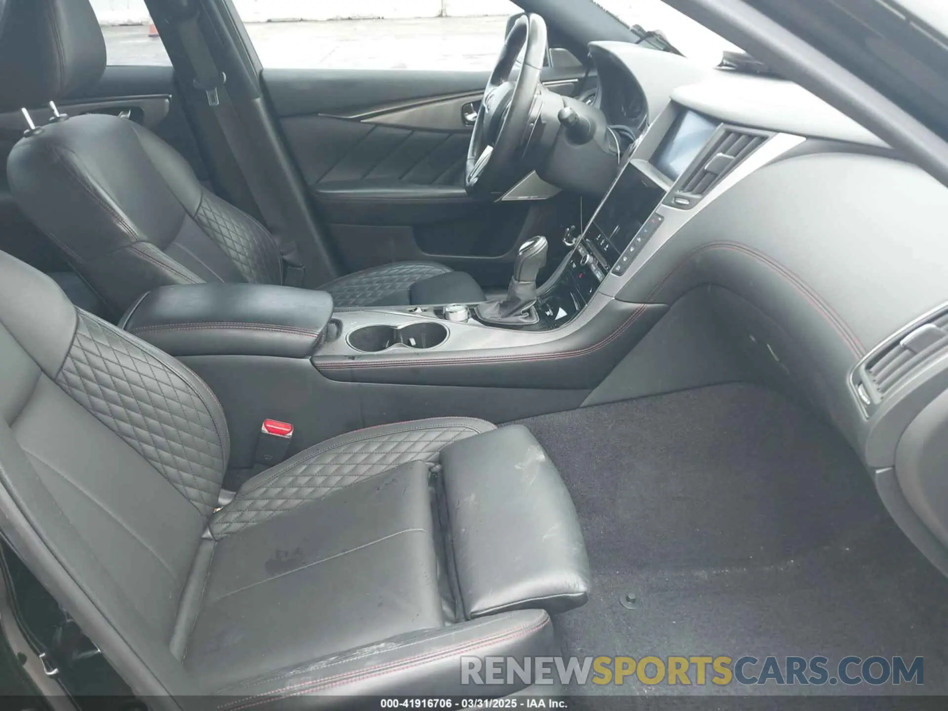 5 fotografías del automóvil dañado JN1FV7AP2LM630067 INFINITI Q50 2020