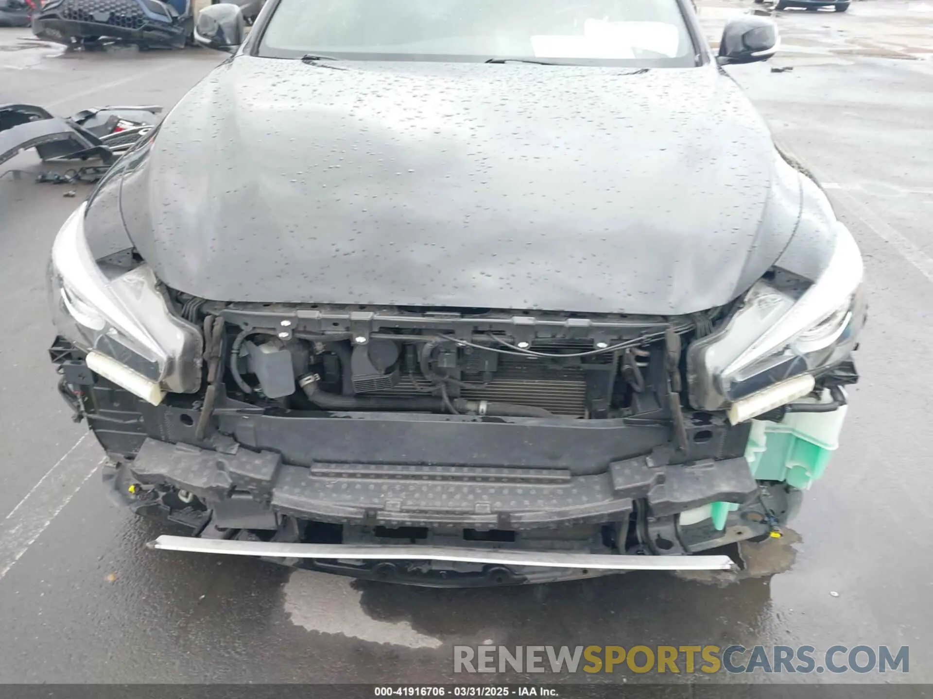 6 fotografías del automóvil dañado JN1FV7AP2LM630067 INFINITI Q50 2020