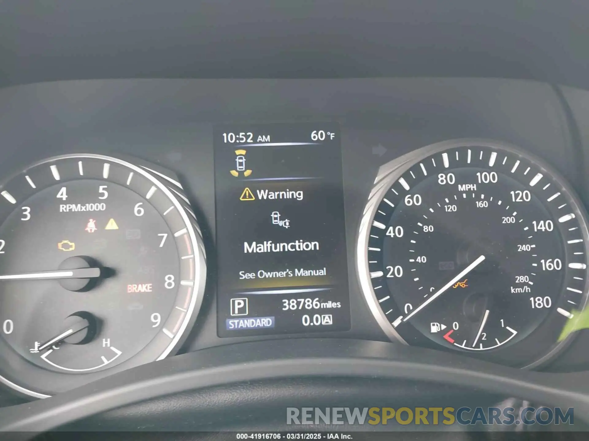 7 fotografías del automóvil dañado JN1FV7AP2LM630067 INFINITI Q50 2020