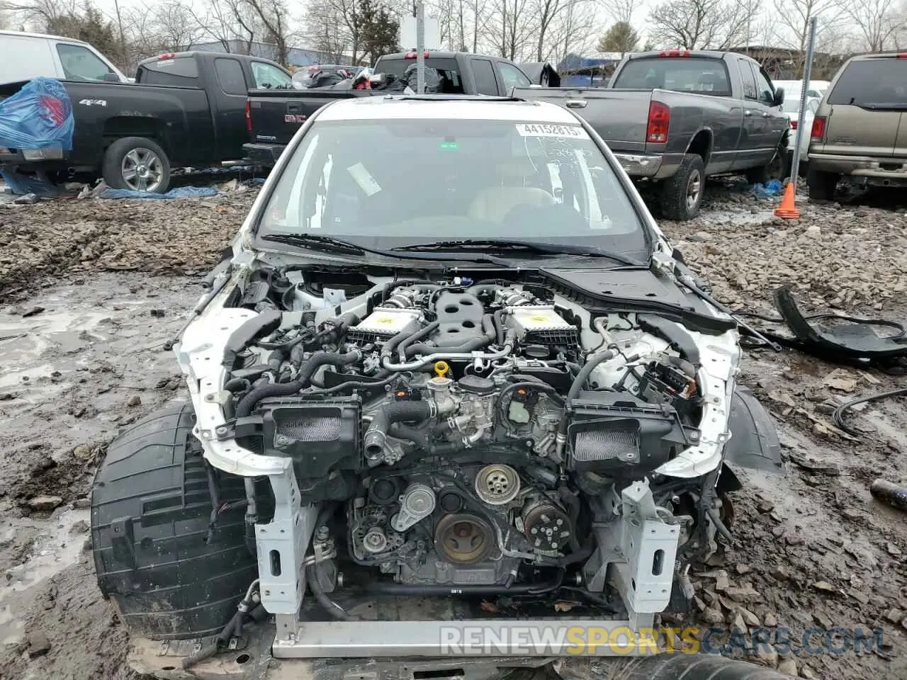 5 fotografías del automóvil dañado JN1FV7AP3LM630188 INFINITI Q50 2020