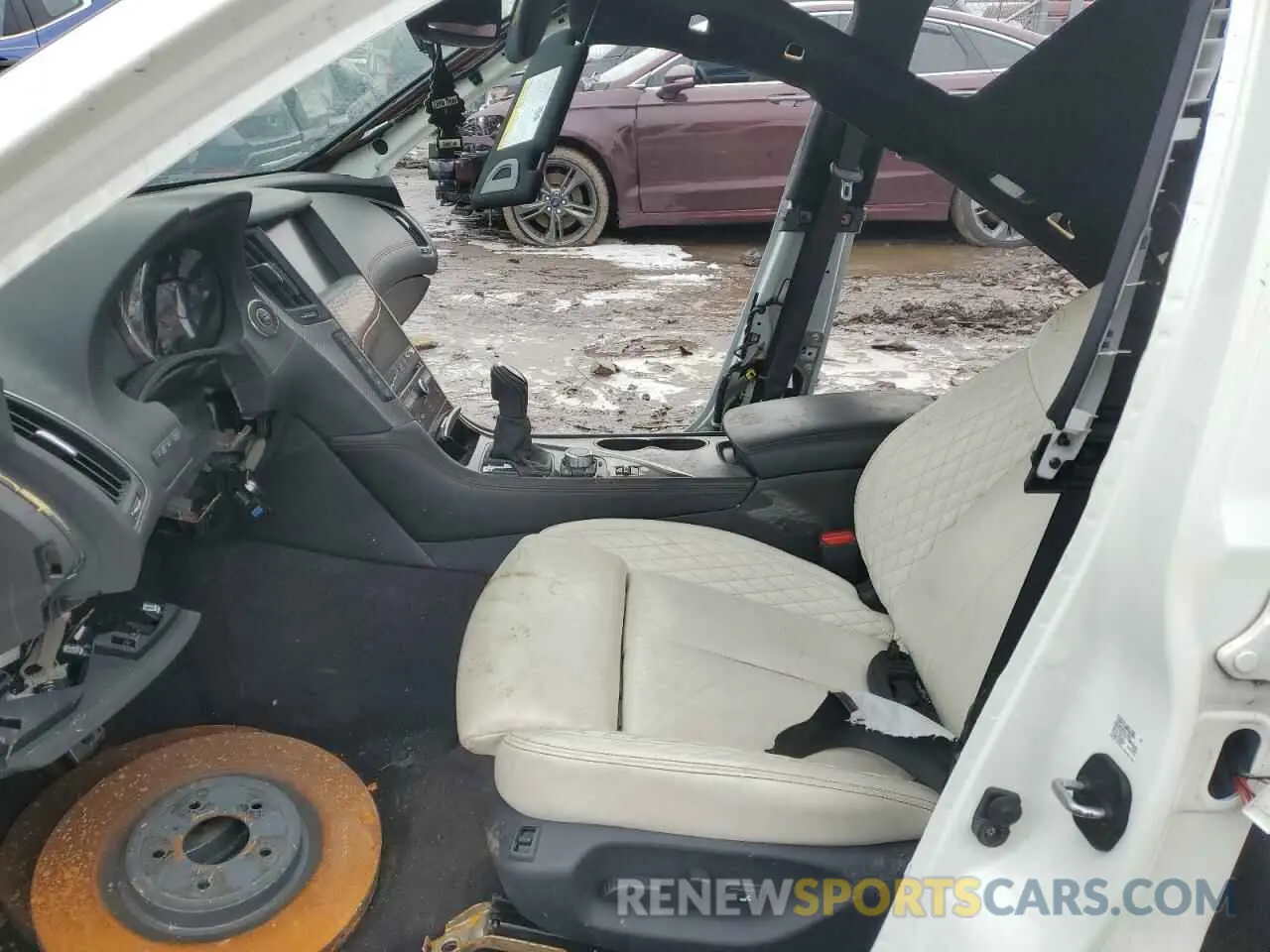7 fotografías del automóvil dañado JN1FV7AP3LM630188 INFINITI Q50 2020