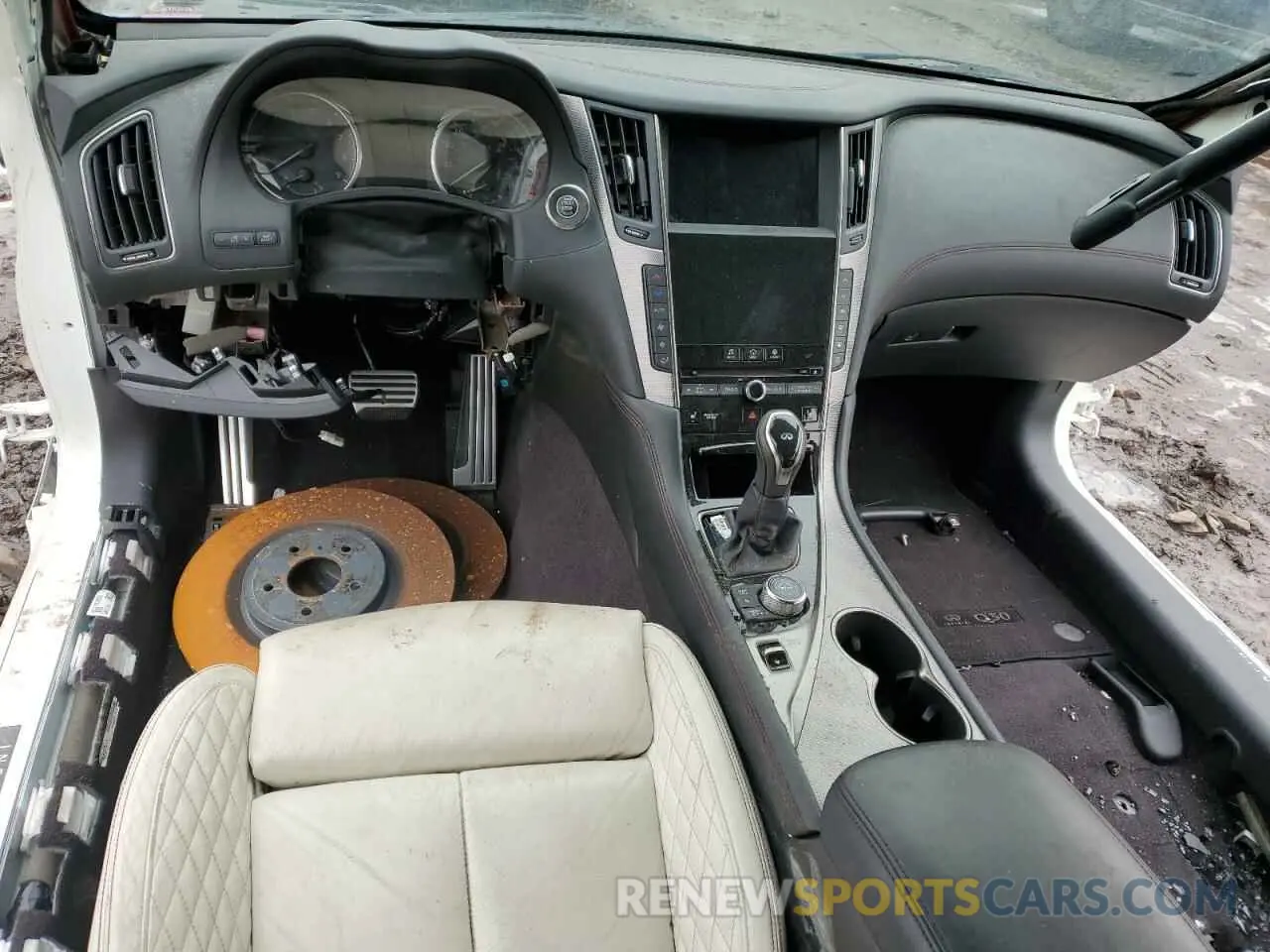 8 fotografías del automóvil dañado JN1FV7AP3LM630188 INFINITI Q50 2020