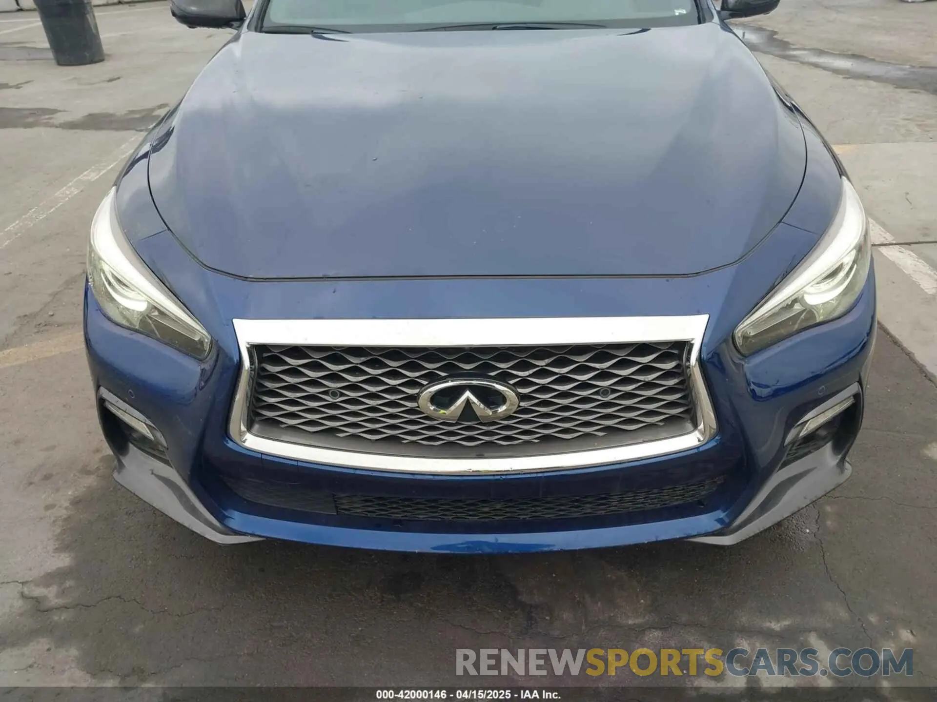 12 fotografías del automóvil dañado JN1FV7AP3LM630563 INFINITI Q50 2020