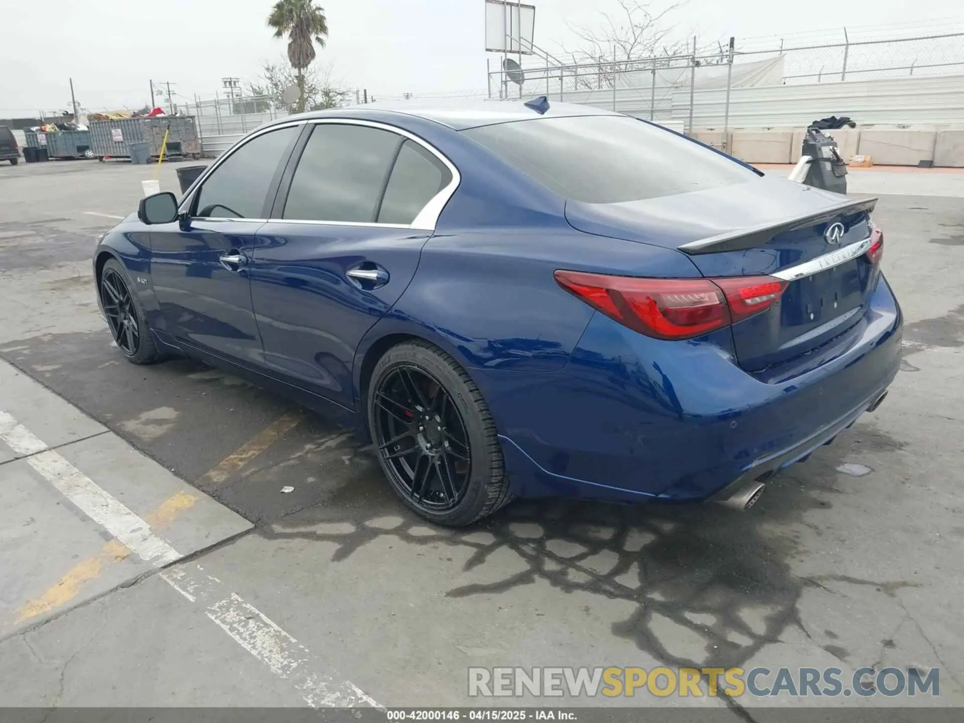 3 fotografías del automóvil dañado JN1FV7AP3LM630563 INFINITI Q50 2020