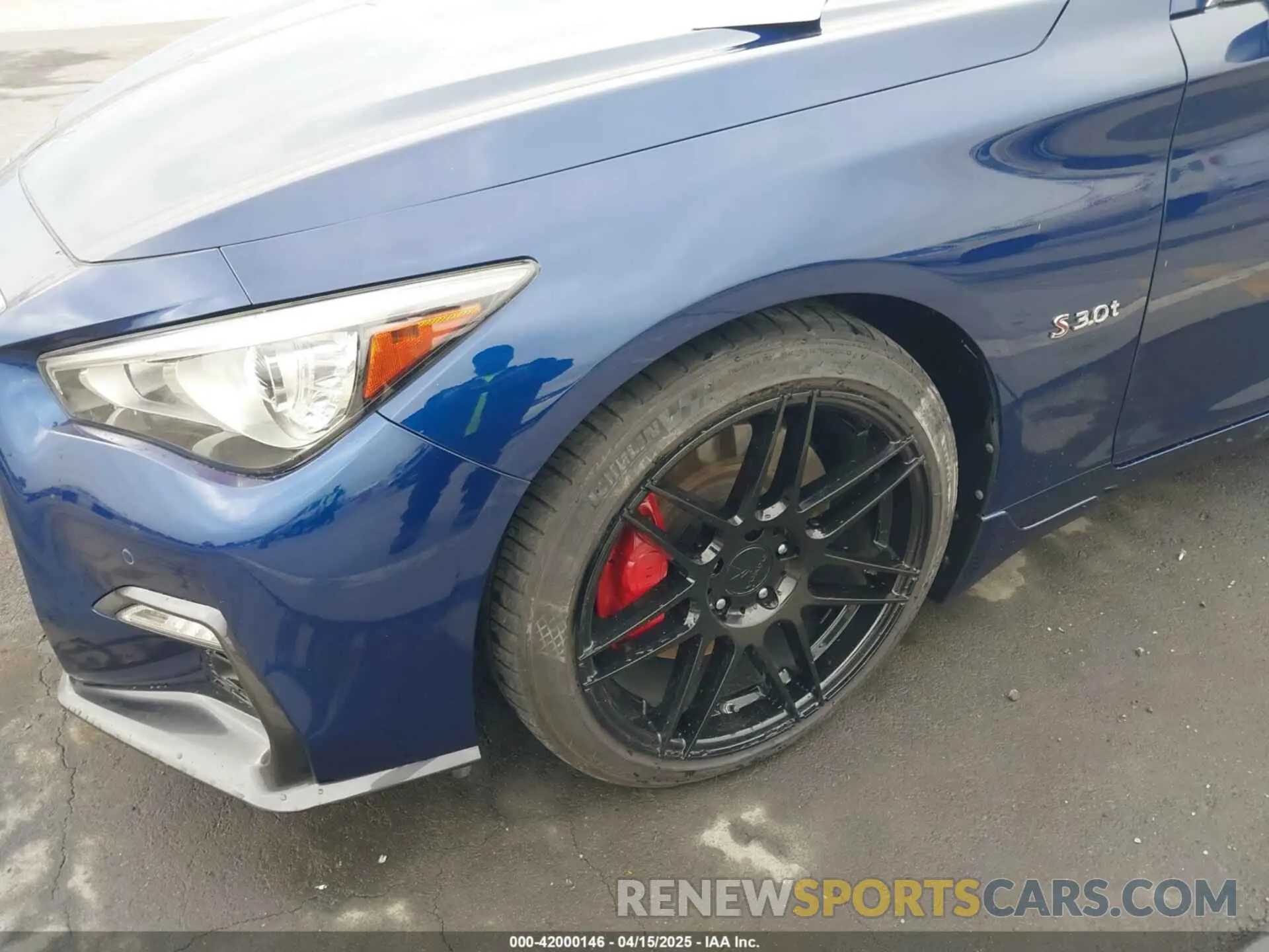 6 fotografías del automóvil dañado JN1FV7AP3LM630563 INFINITI Q50 2020