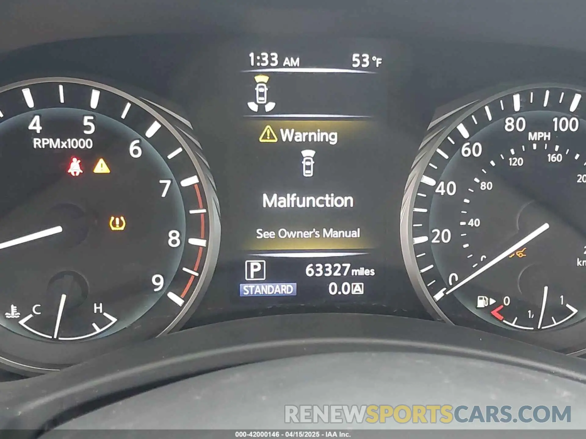 7 fotografías del automóvil dañado JN1FV7AP3LM630563 INFINITI Q50 2020