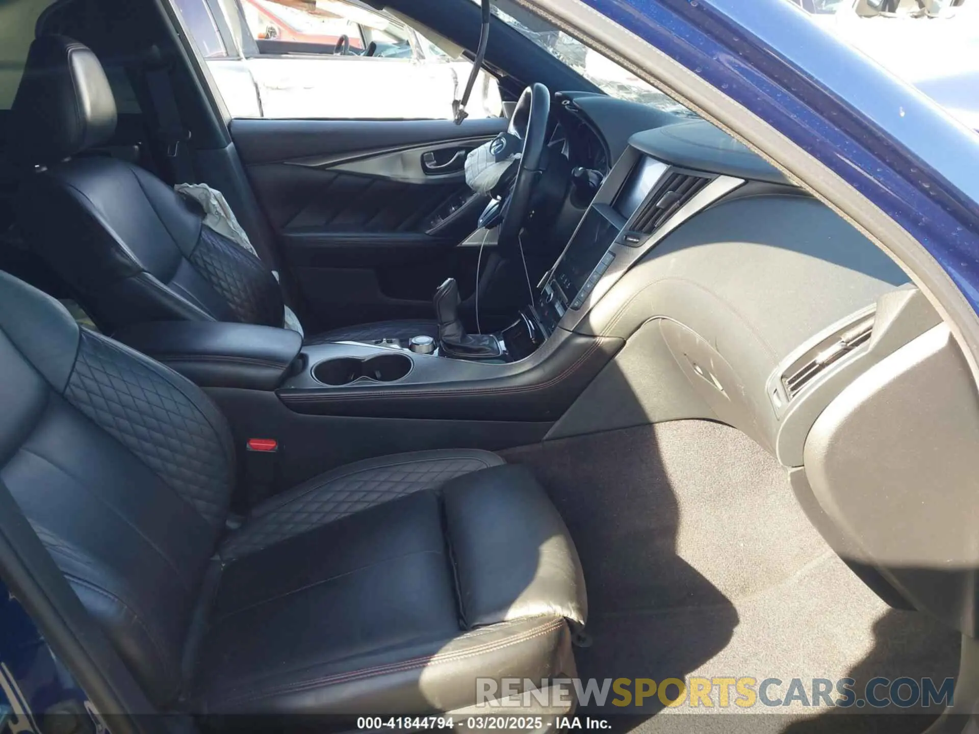 5 fotografías del automóvil dañado JN1FV7AP5LM630239 INFINITI Q50 2020
