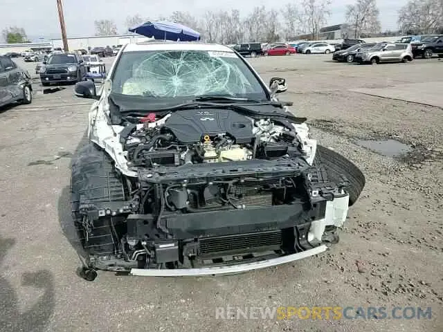 11 fotografías del automóvil dañado JN1FV7AP8LM630087 INFINITI Q50 2020