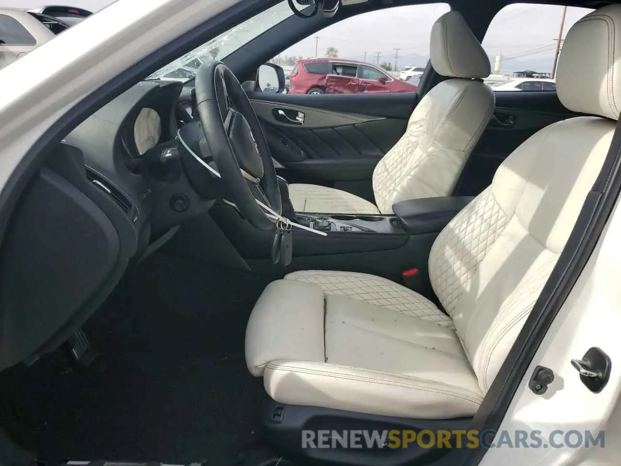 7 fotografías del automóvil dañado JN1FV7AP8LM630087 INFINITI Q50 2020