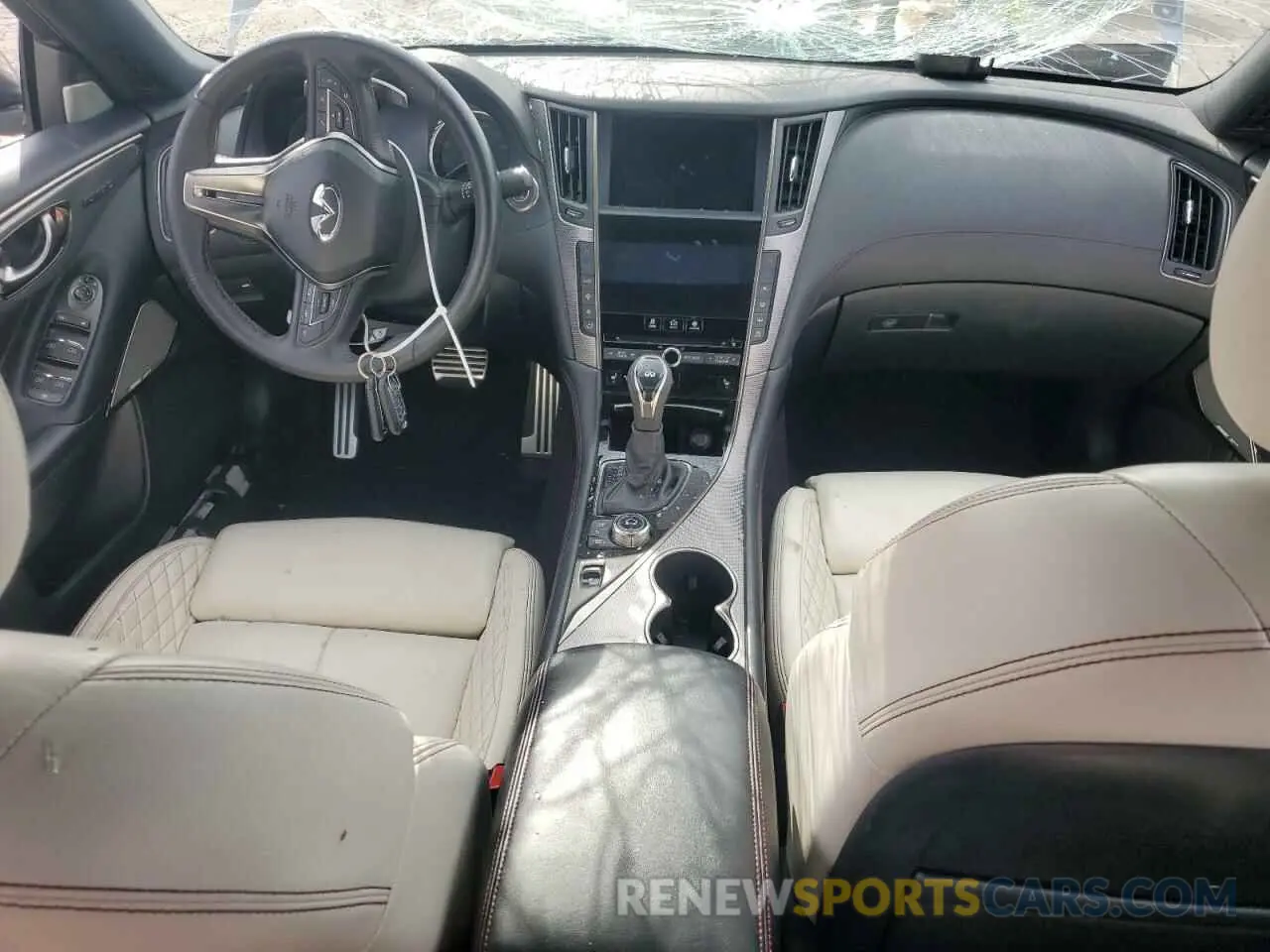 8 fotografías del automóvil dañado JN1FV7AP8LM630087 INFINITI Q50 2020