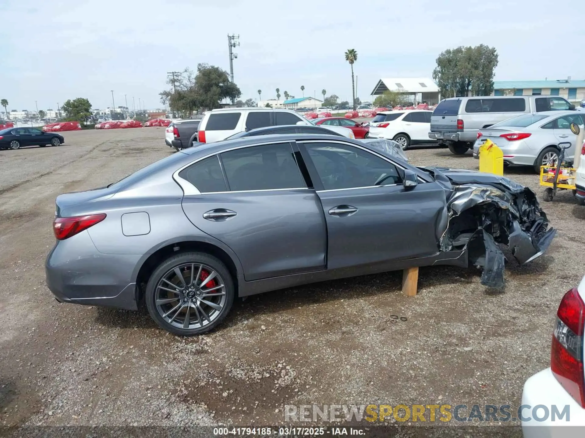 14 fotografías del automóvil dañado JN1FV7AP9LM630132 INFINITI Q50 2020