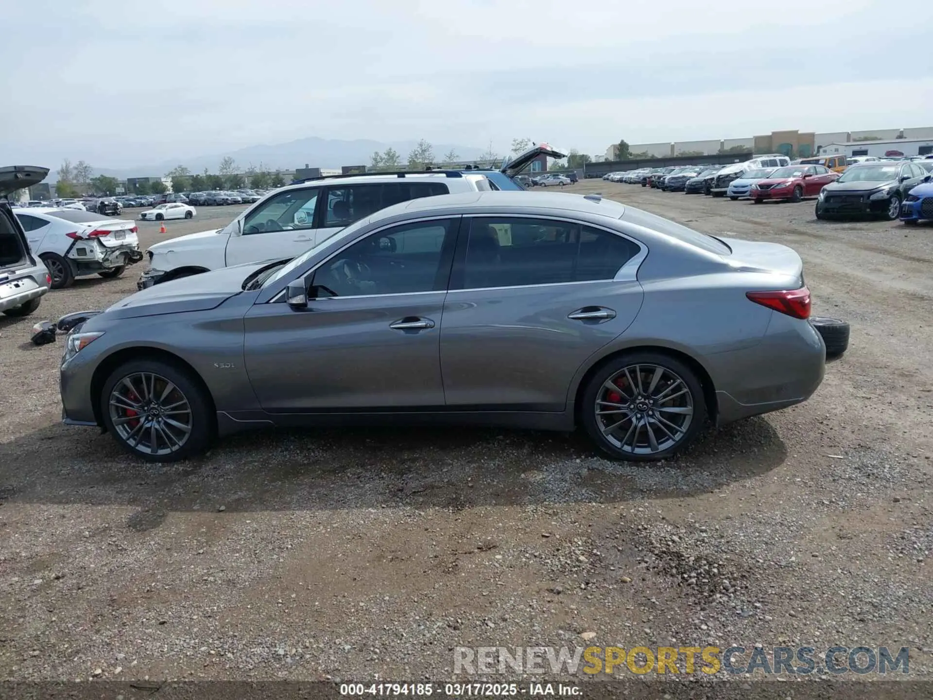 15 fotografías del automóvil dañado JN1FV7AP9LM630132 INFINITI Q50 2020