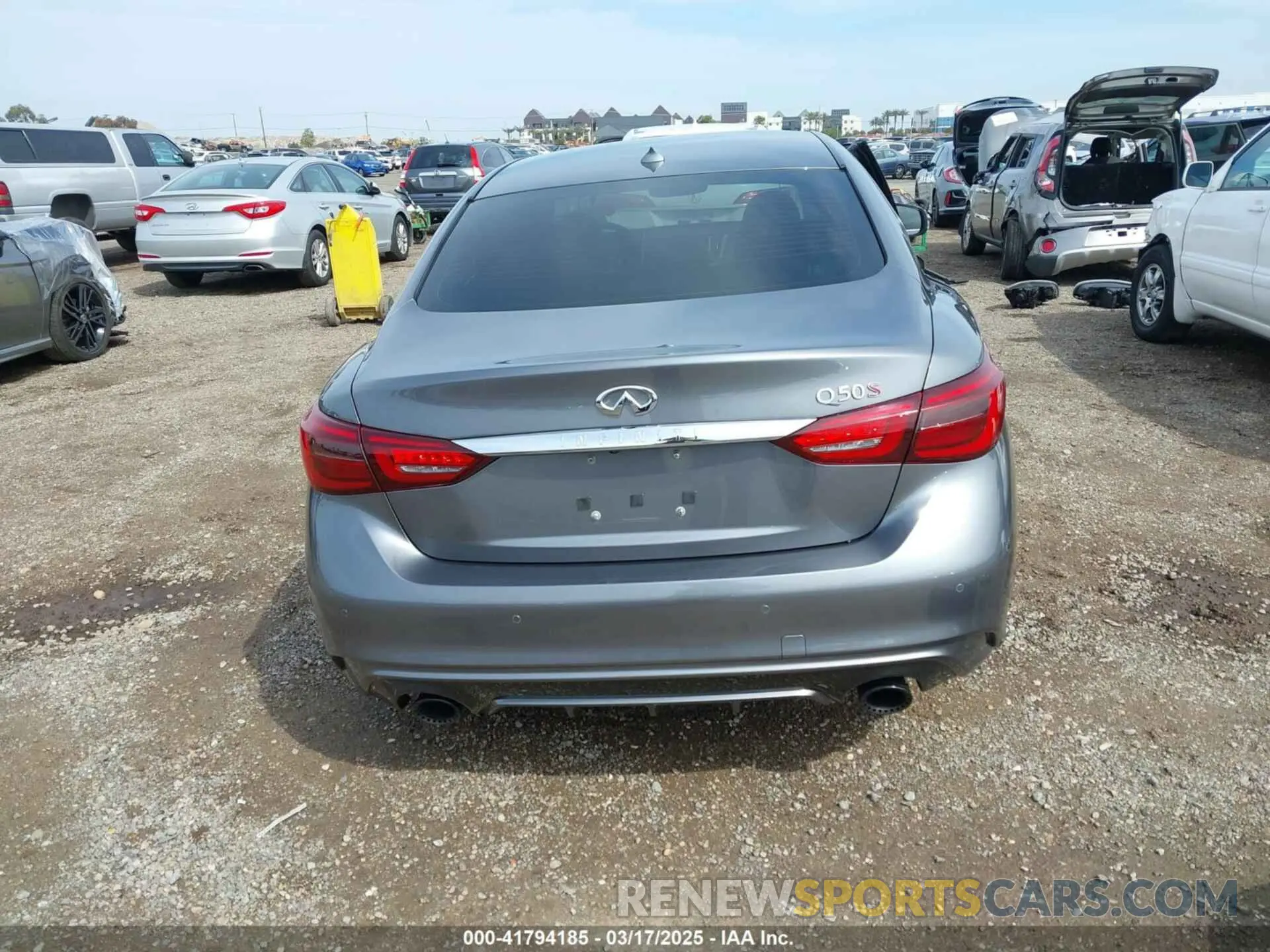 17 fotografías del automóvil dañado JN1FV7AP9LM630132 INFINITI Q50 2020