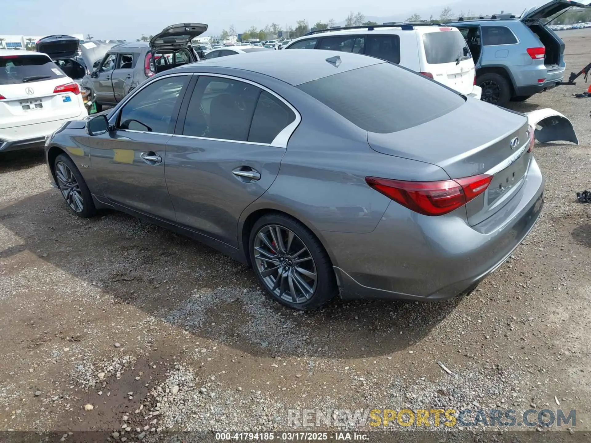 3 fotografías del automóvil dañado JN1FV7AP9LM630132 INFINITI Q50 2020