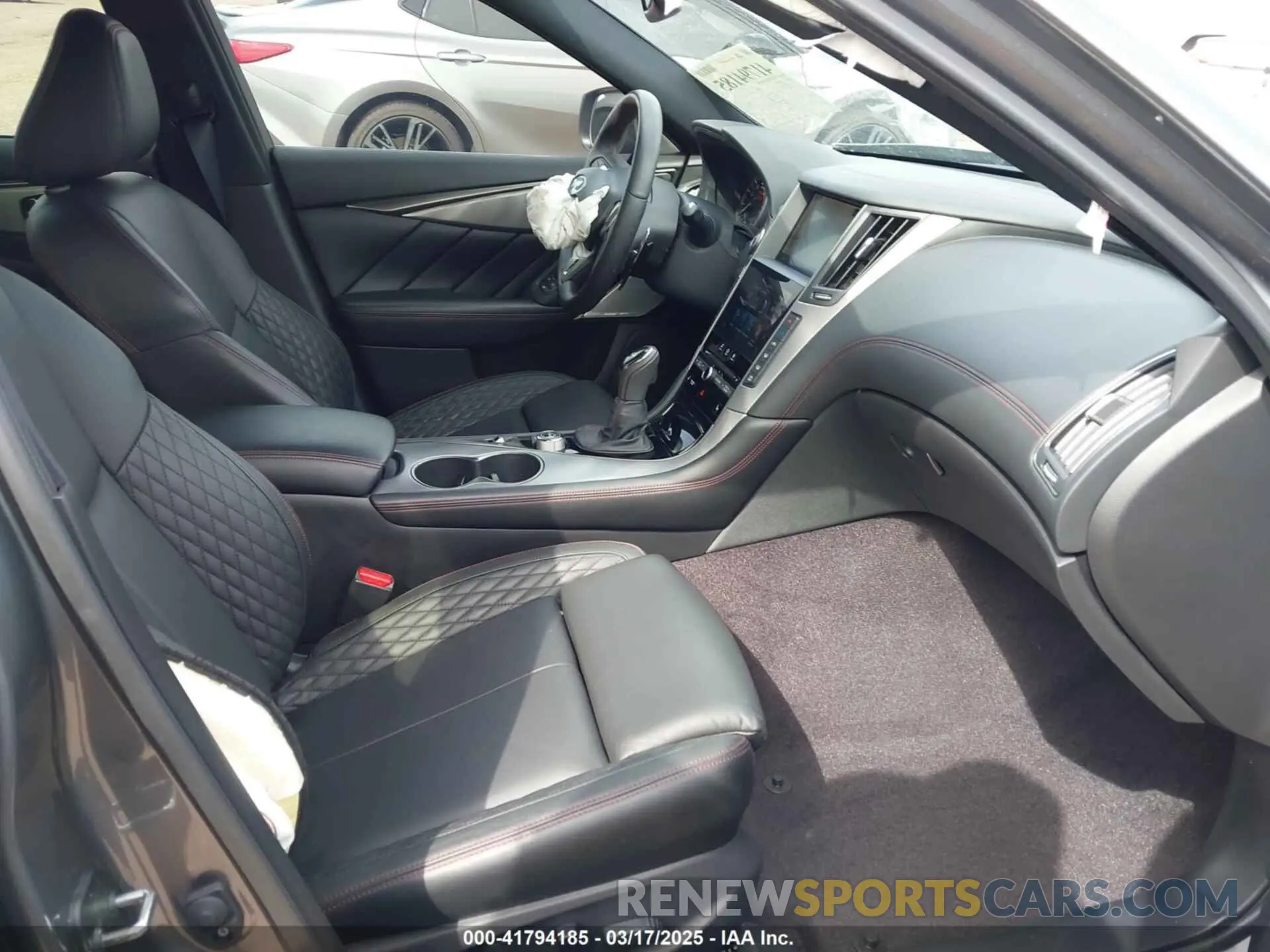 5 fotografías del automóvil dañado JN1FV7AP9LM630132 INFINITI Q50 2020