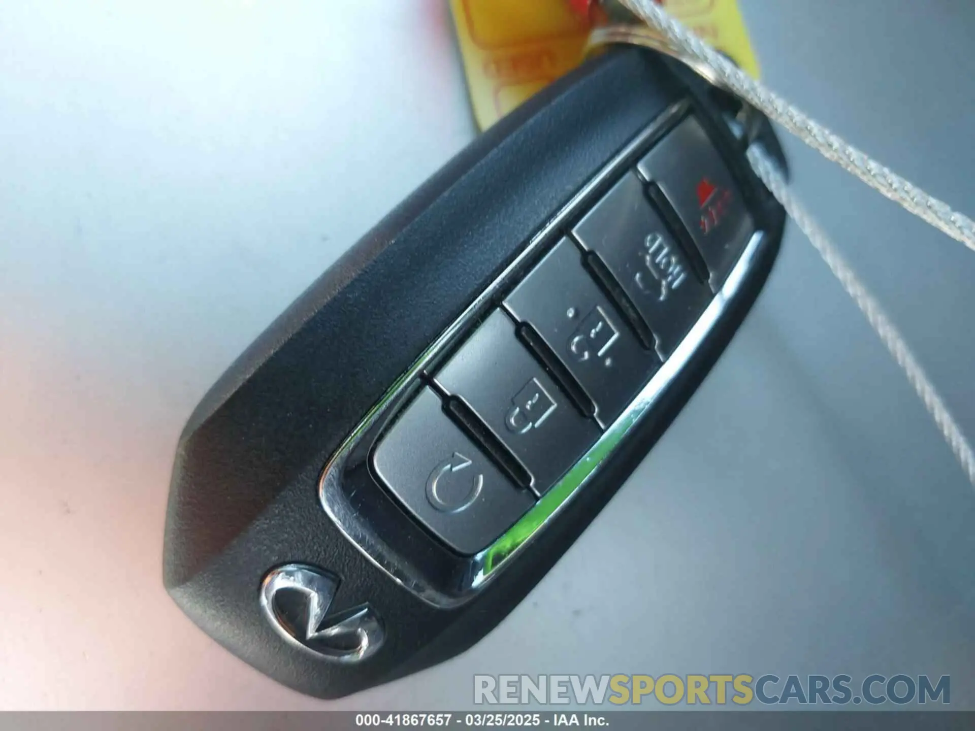 11 fotografías del automóvil dañado JN1FV7APXLM630253 INFINITI Q50 2020