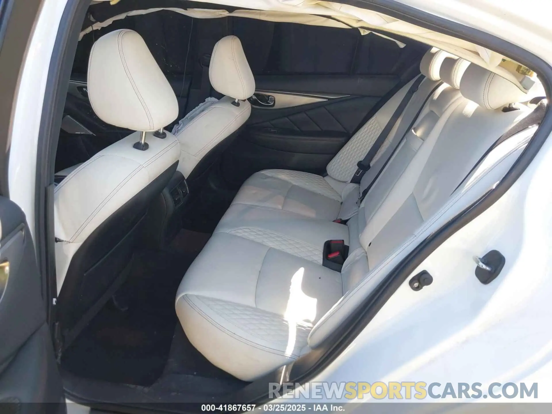 8 fotografías del automóvil dañado JN1FV7APXLM630253 INFINITI Q50 2020