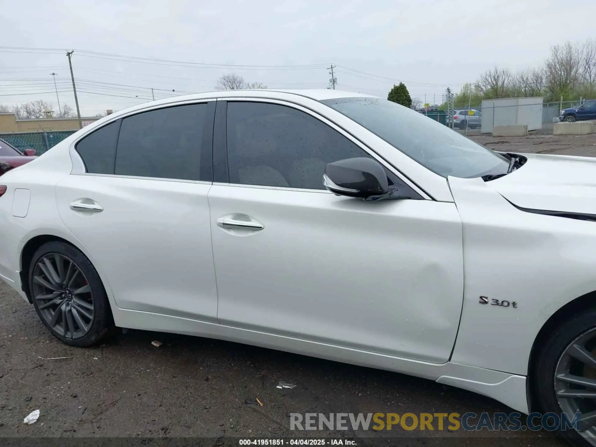 13 fotografías del automóvil dañado JN1FV7AR0LM660315 INFINITI Q50 2020