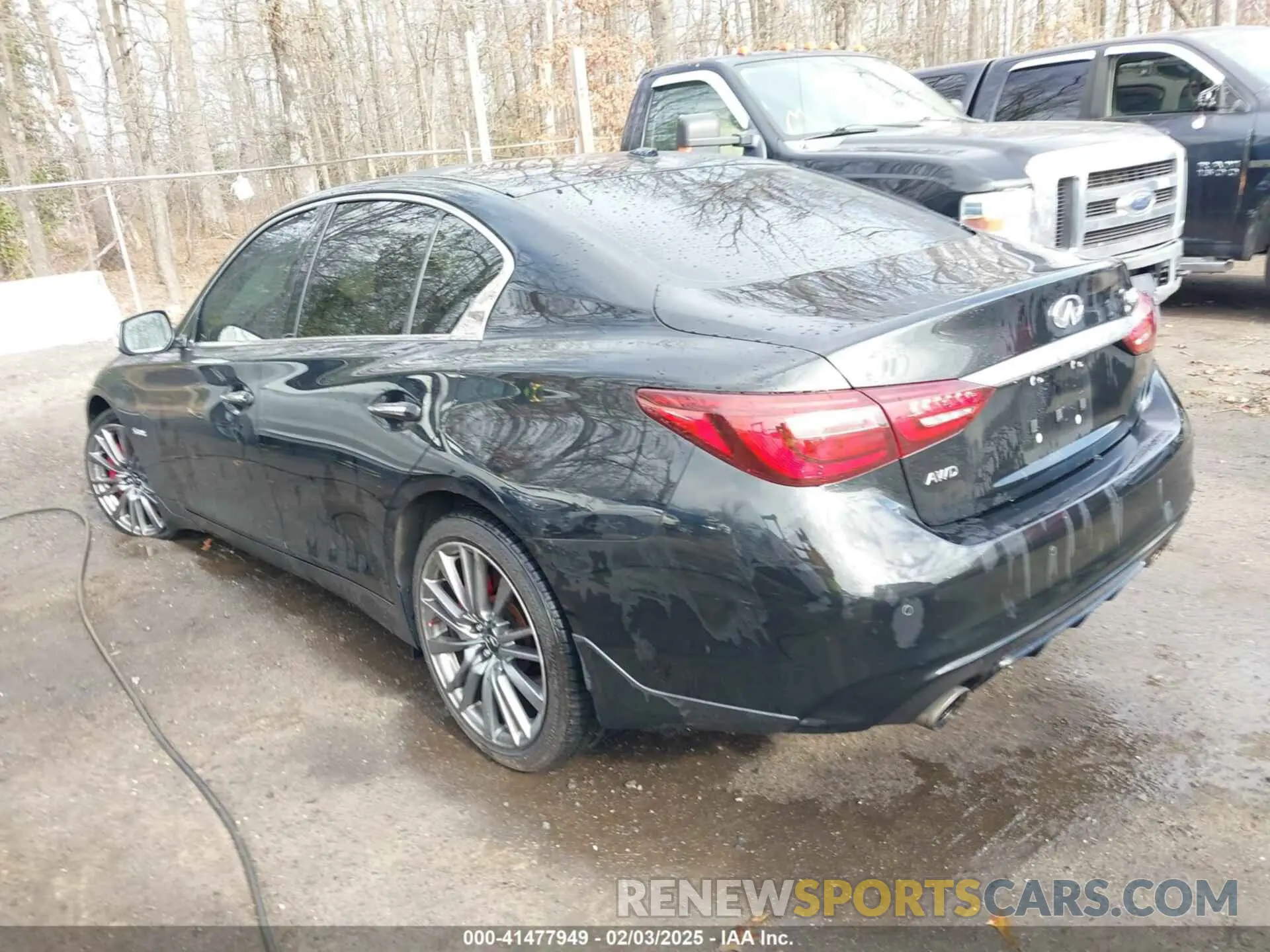 3 fotografías del automóvil dañado JN1FV7AR3LM660552 INFINITI Q50 2020