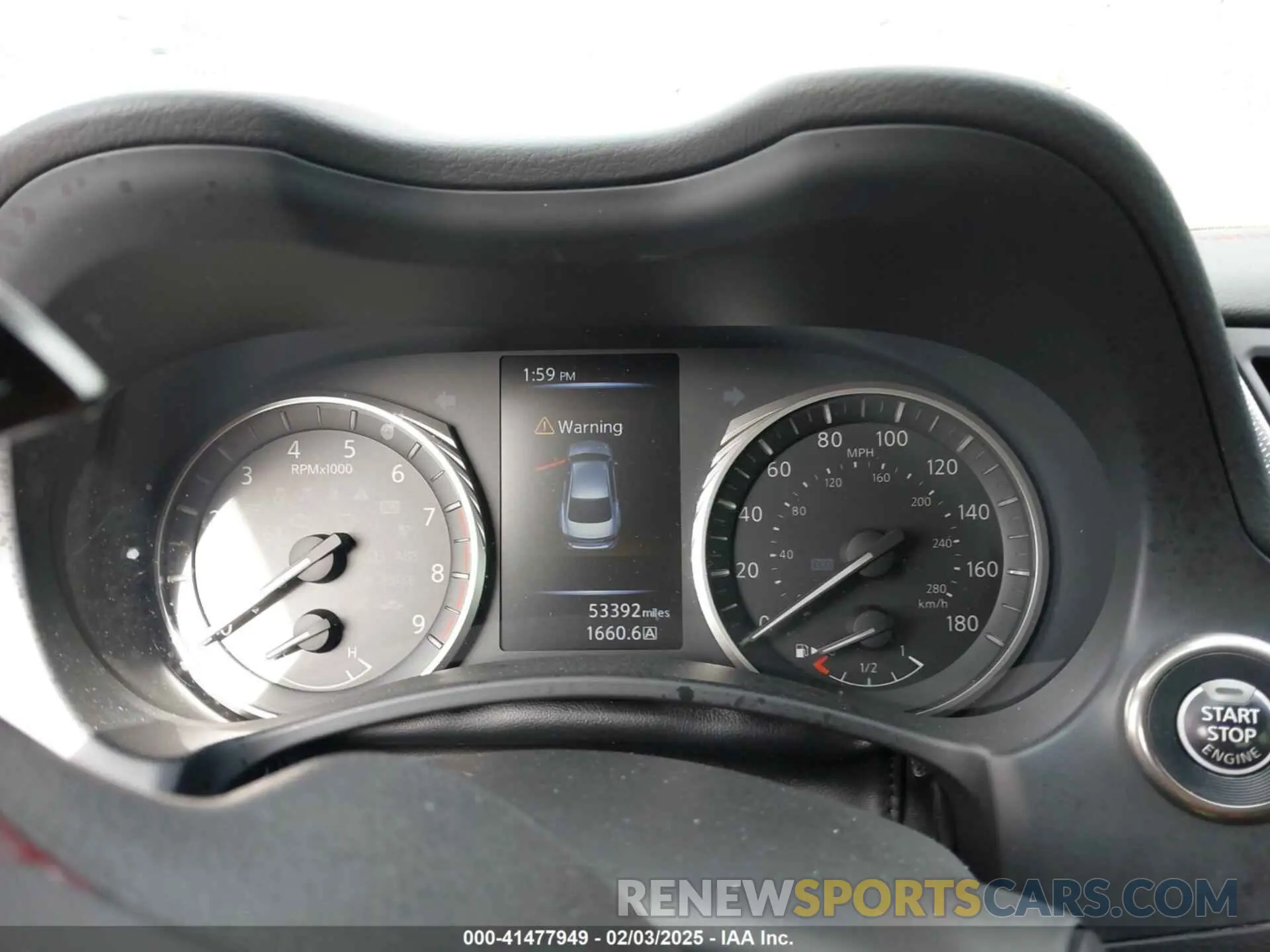 7 fotografías del automóvil dañado JN1FV7AR3LM660552 INFINITI Q50 2020