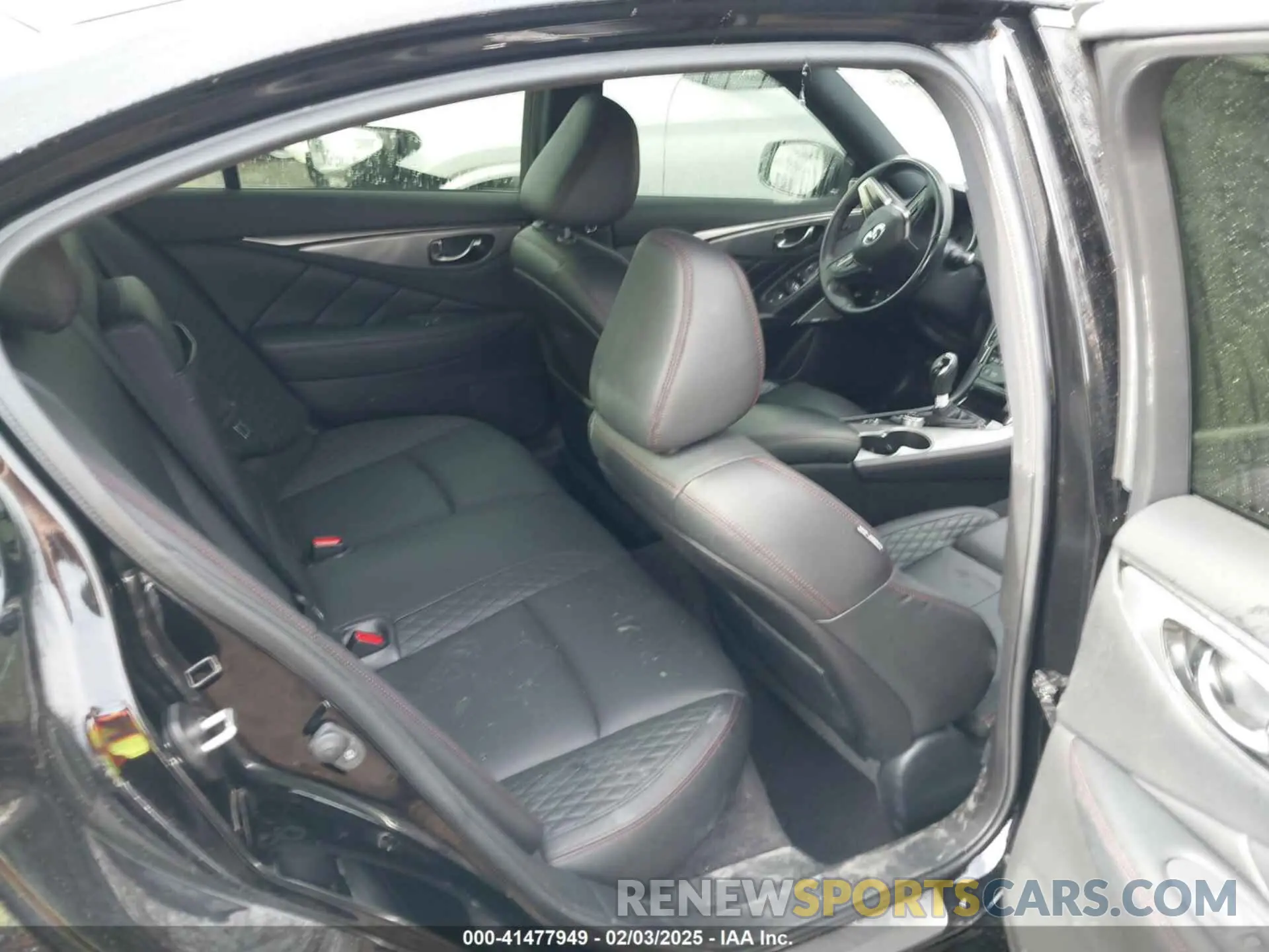 8 fotografías del automóvil dañado JN1FV7AR3LM660552 INFINITI Q50 2020