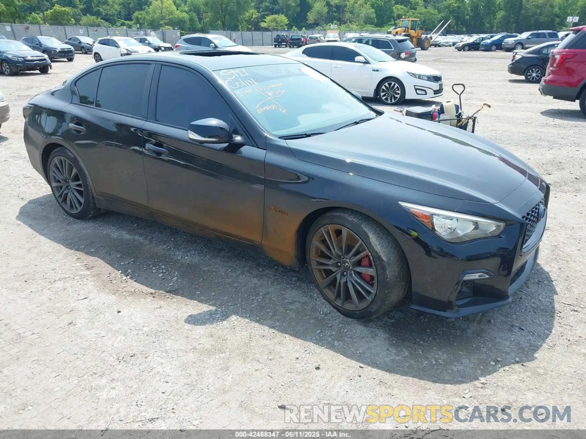 1 fotografías del automóvil dañado JN1FV7AR8LM660384 INFINITI Q50 2020