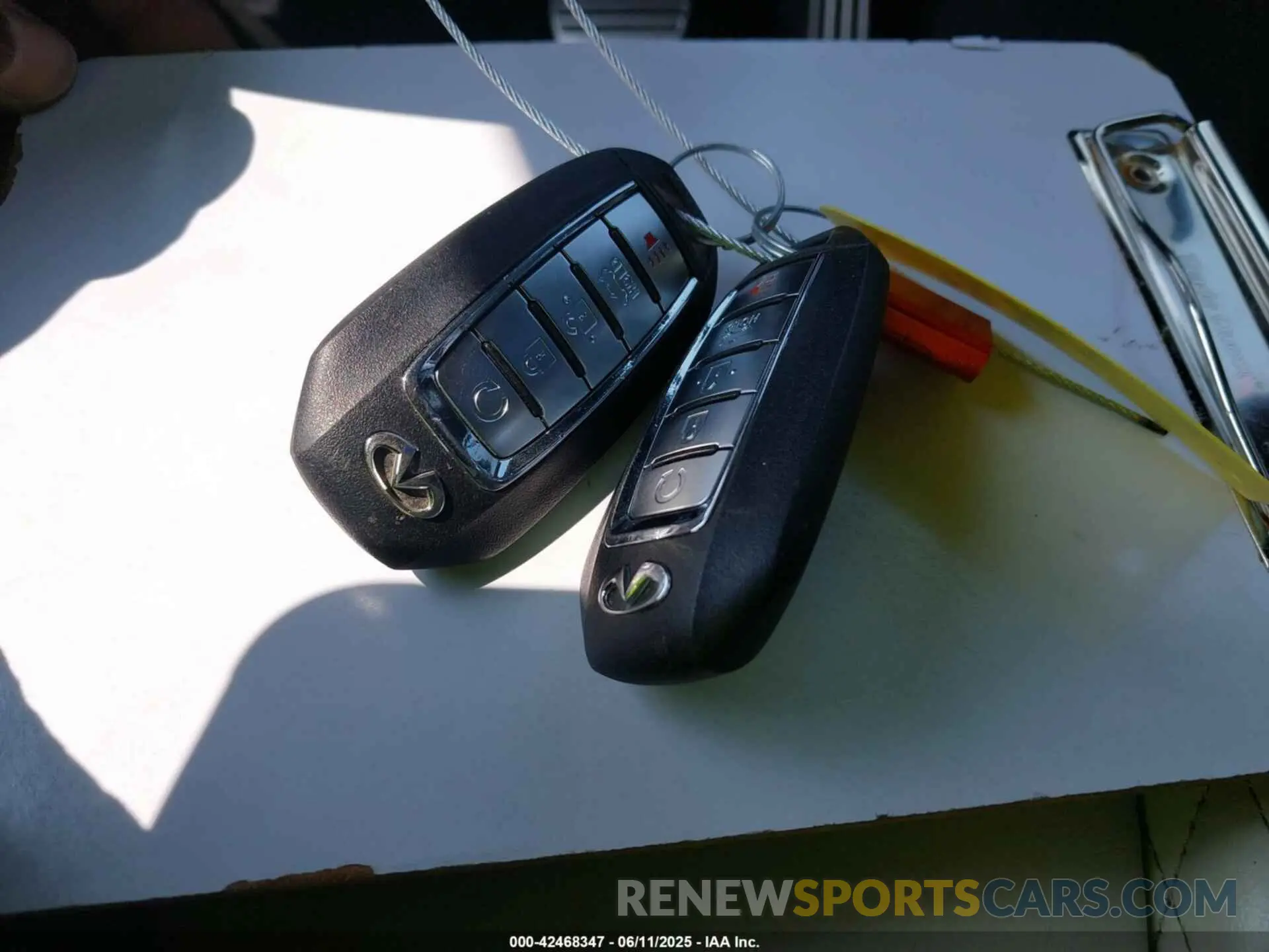 11 fotografías del automóvil dañado JN1FV7AR8LM660384 INFINITI Q50 2020