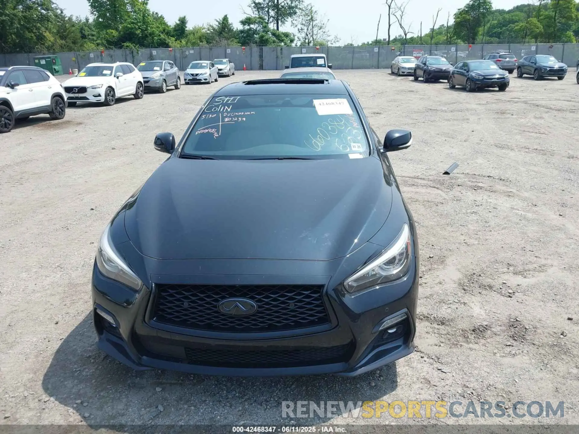 13 fotografías del automóvil dañado JN1FV7AR8LM660384 INFINITI Q50 2020
