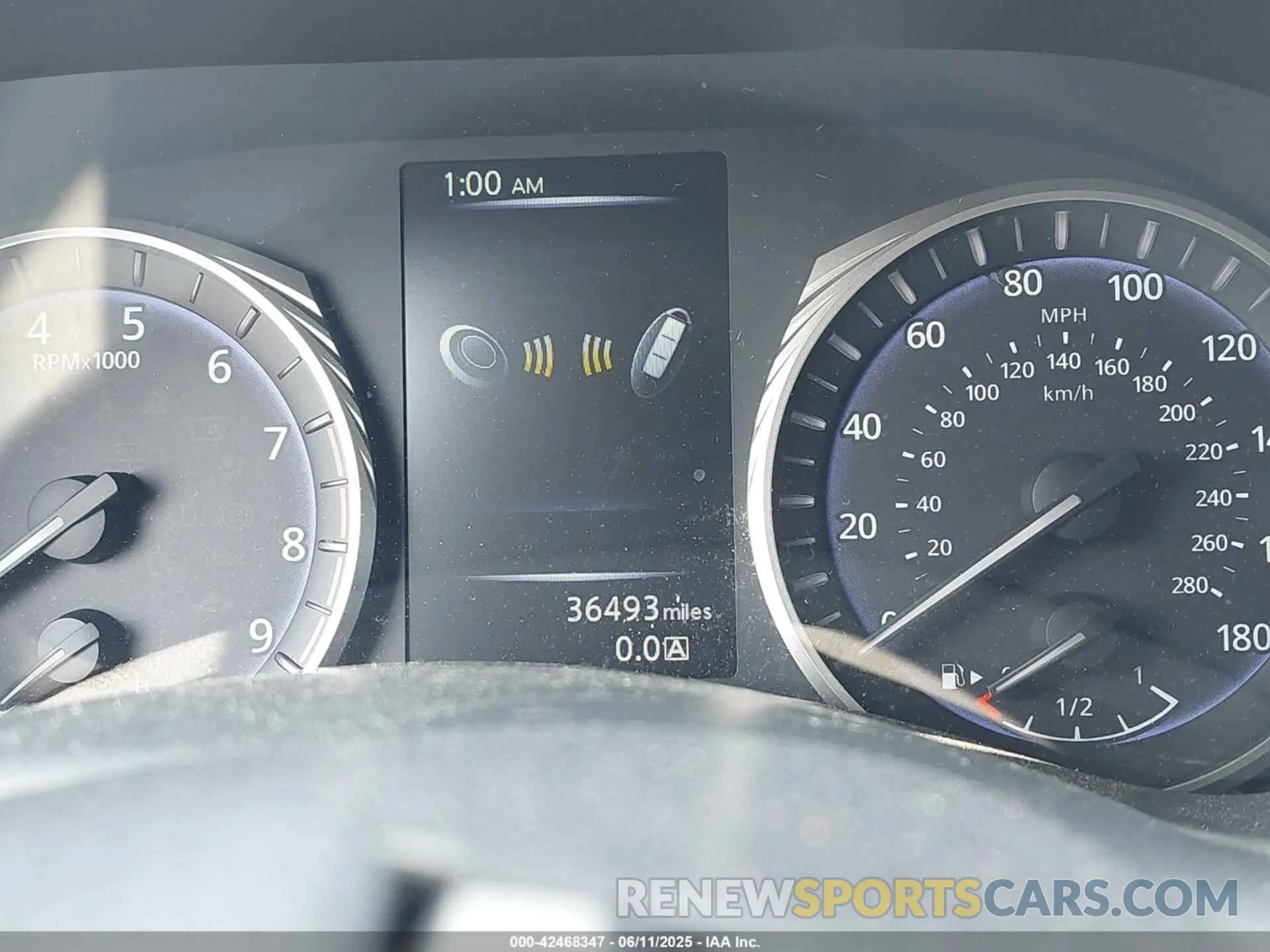 16 fotografías del automóvil dañado JN1FV7AR8LM660384 INFINITI Q50 2020