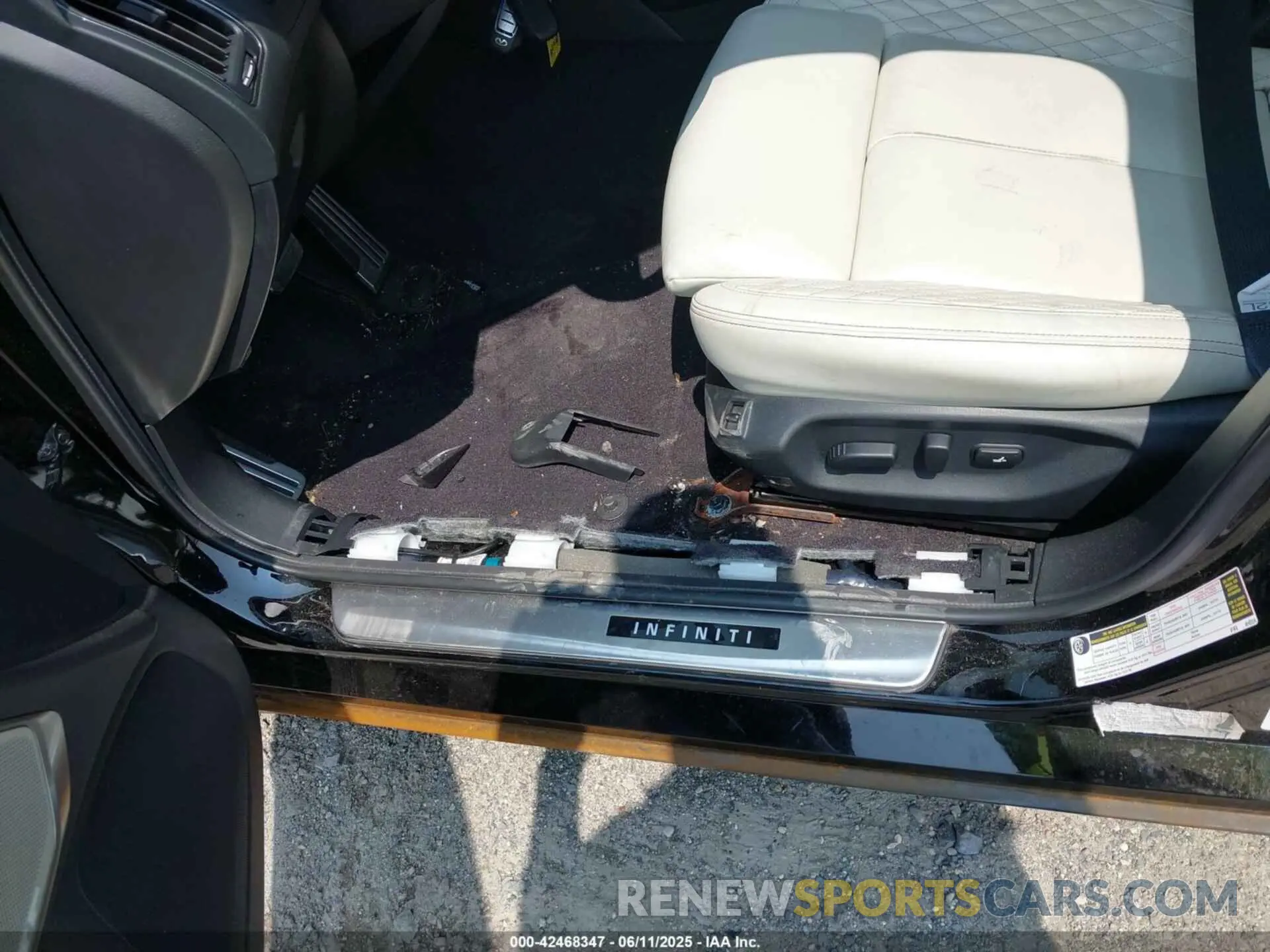 19 fotografías del automóvil dañado JN1FV7AR8LM660384 INFINITI Q50 2020