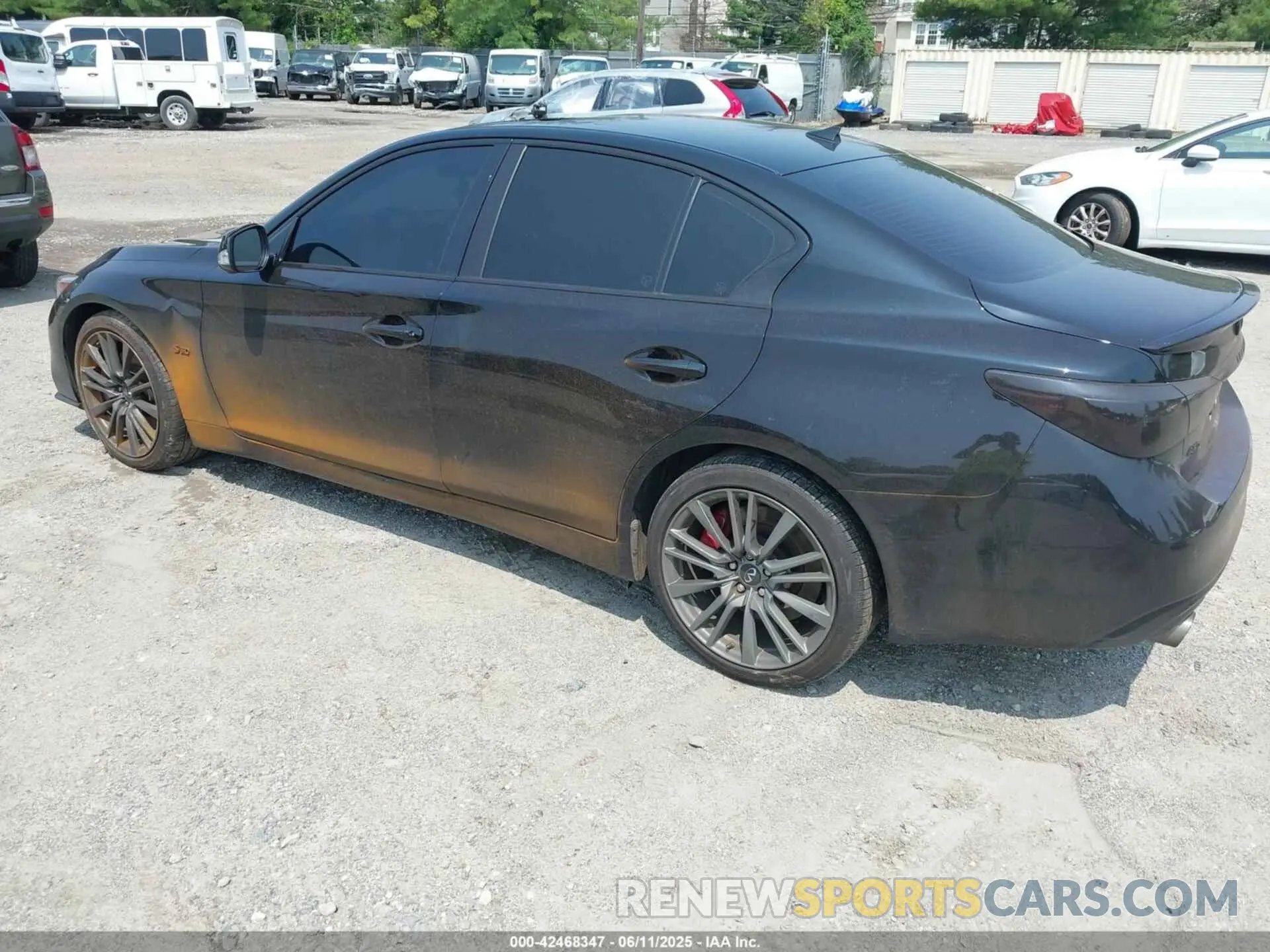 3 fotografías del automóvil dañado JN1FV7AR8LM660384 INFINITI Q50 2020