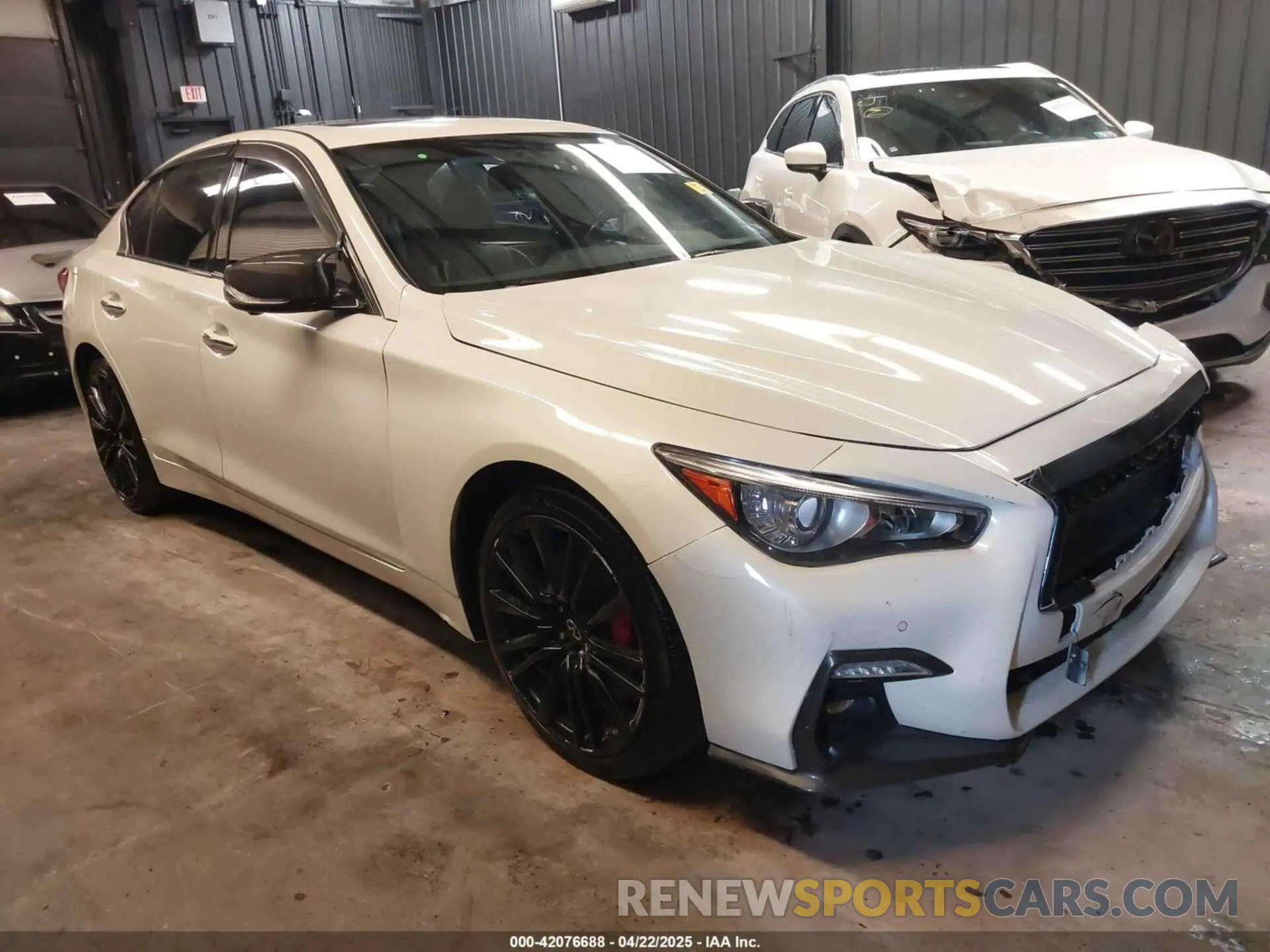 1 fotografías del automóvil dañado JN1FV7AR9LM660314 INFINITI Q50 2020