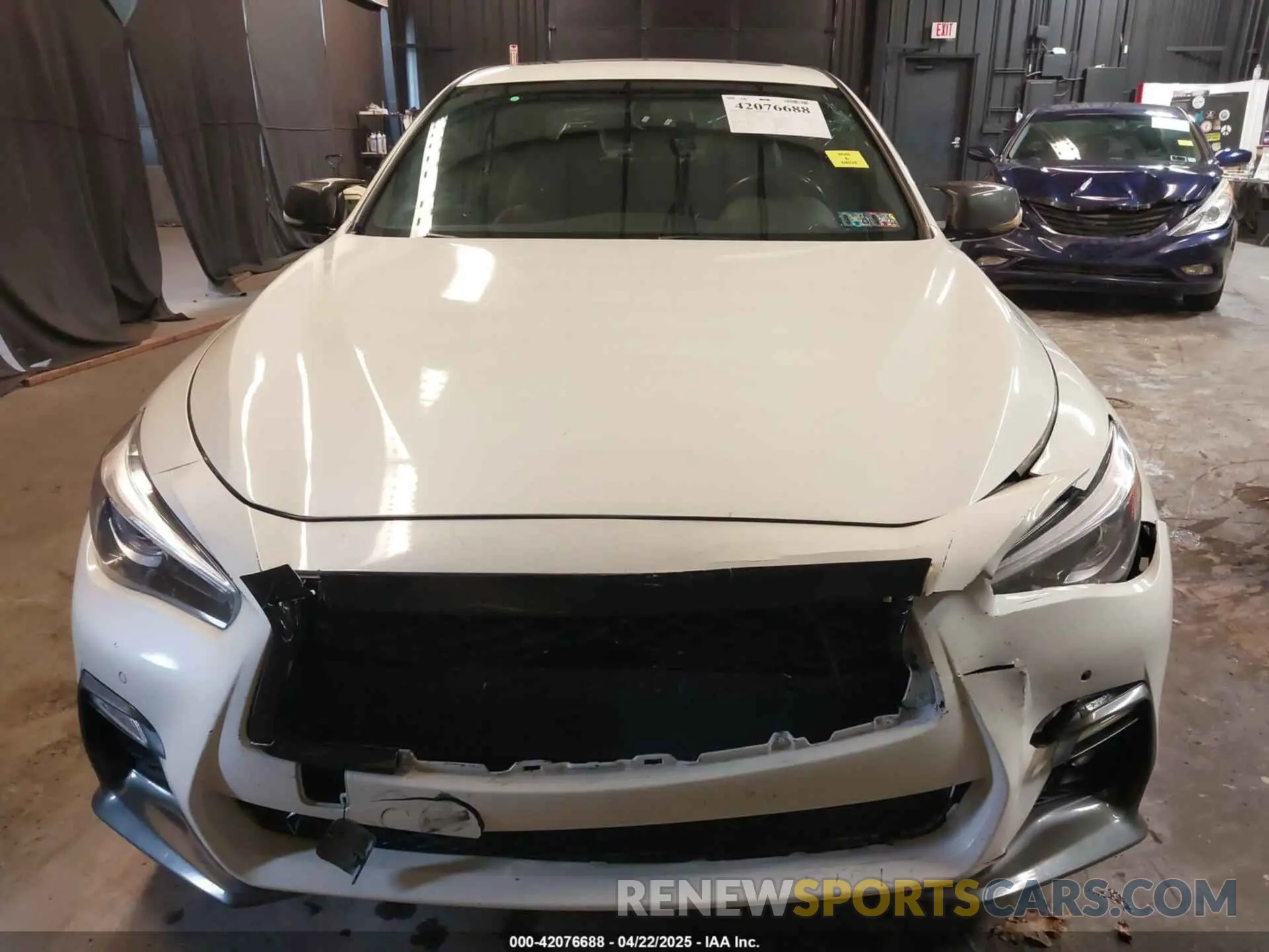 12 fotografías del automóvil dañado JN1FV7AR9LM660314 INFINITI Q50 2020