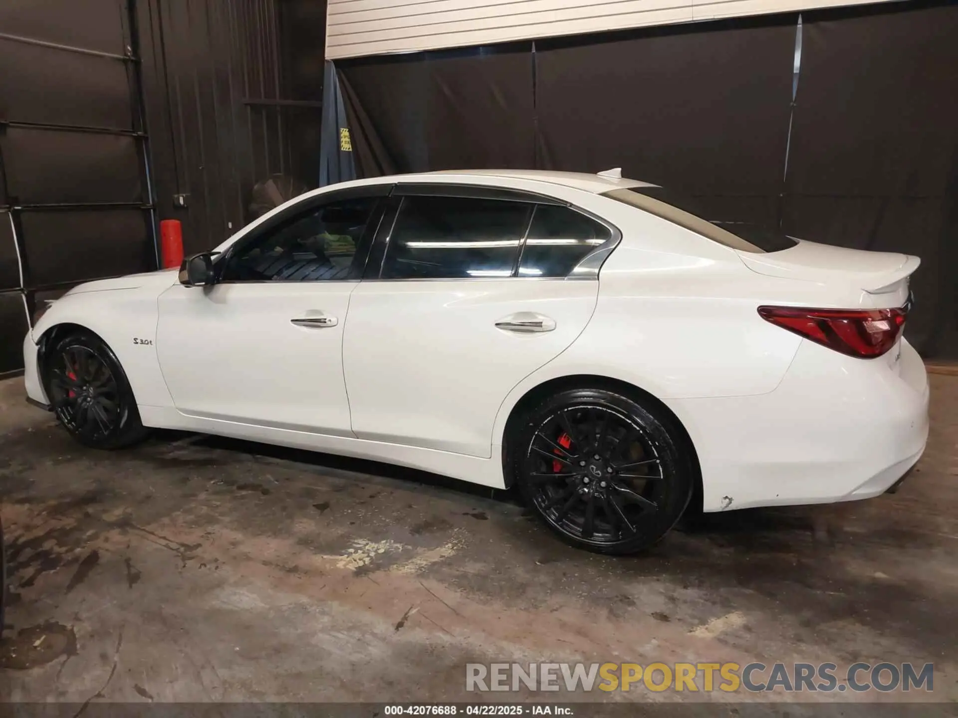 14 fotografías del automóvil dañado JN1FV7AR9LM660314 INFINITI Q50 2020