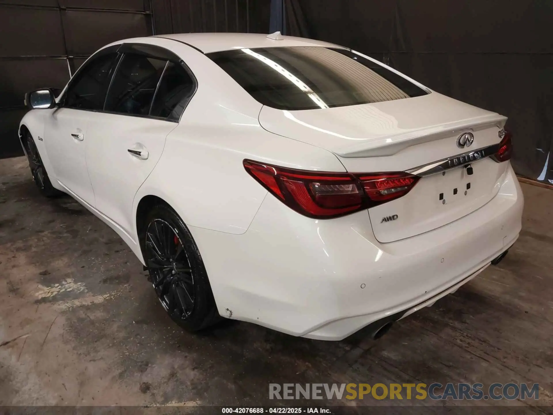 3 fotografías del automóvil dañado JN1FV7AR9LM660314 INFINITI Q50 2020