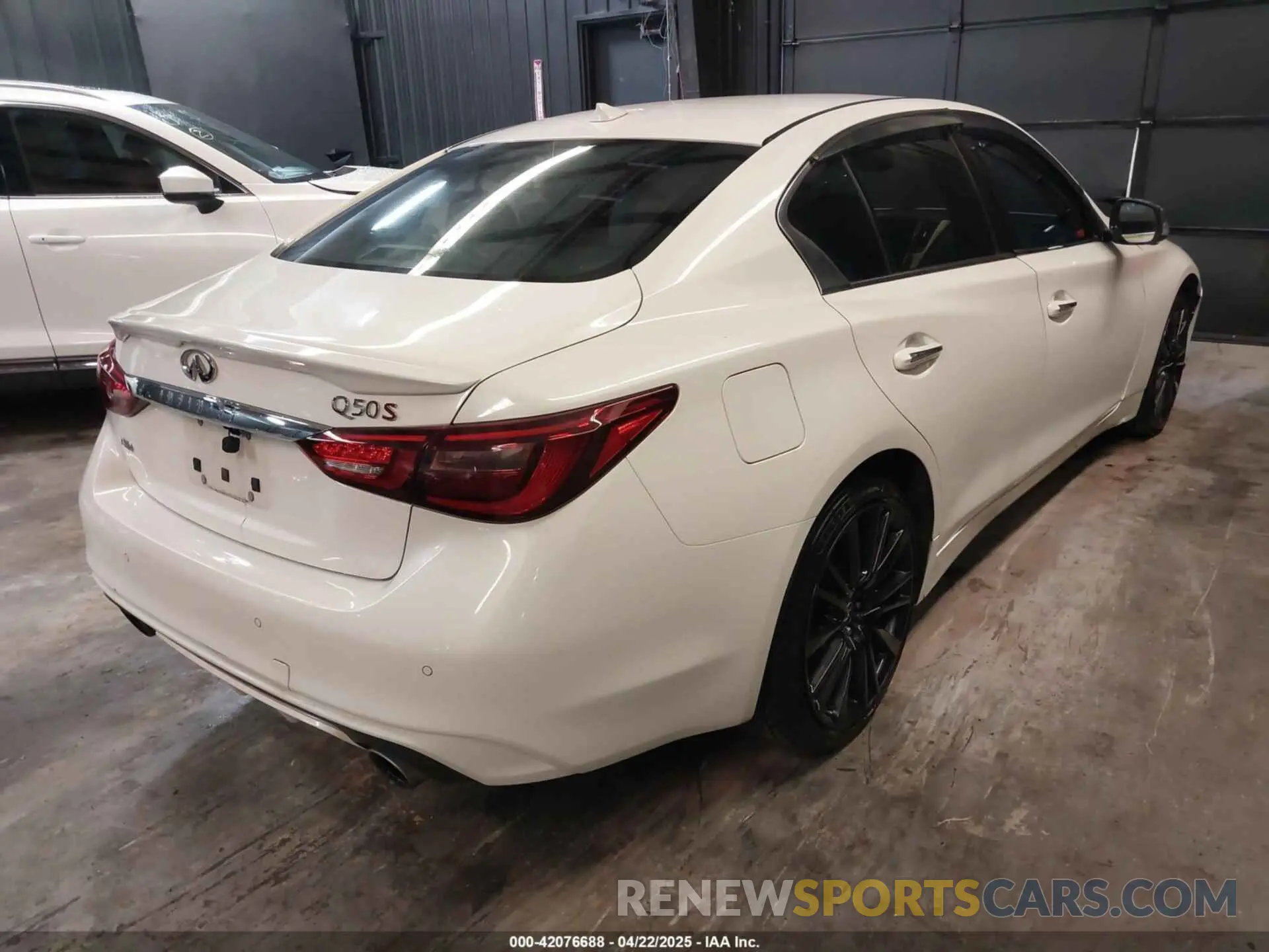 4 fotografías del automóvil dañado JN1FV7AR9LM660314 INFINITI Q50 2020