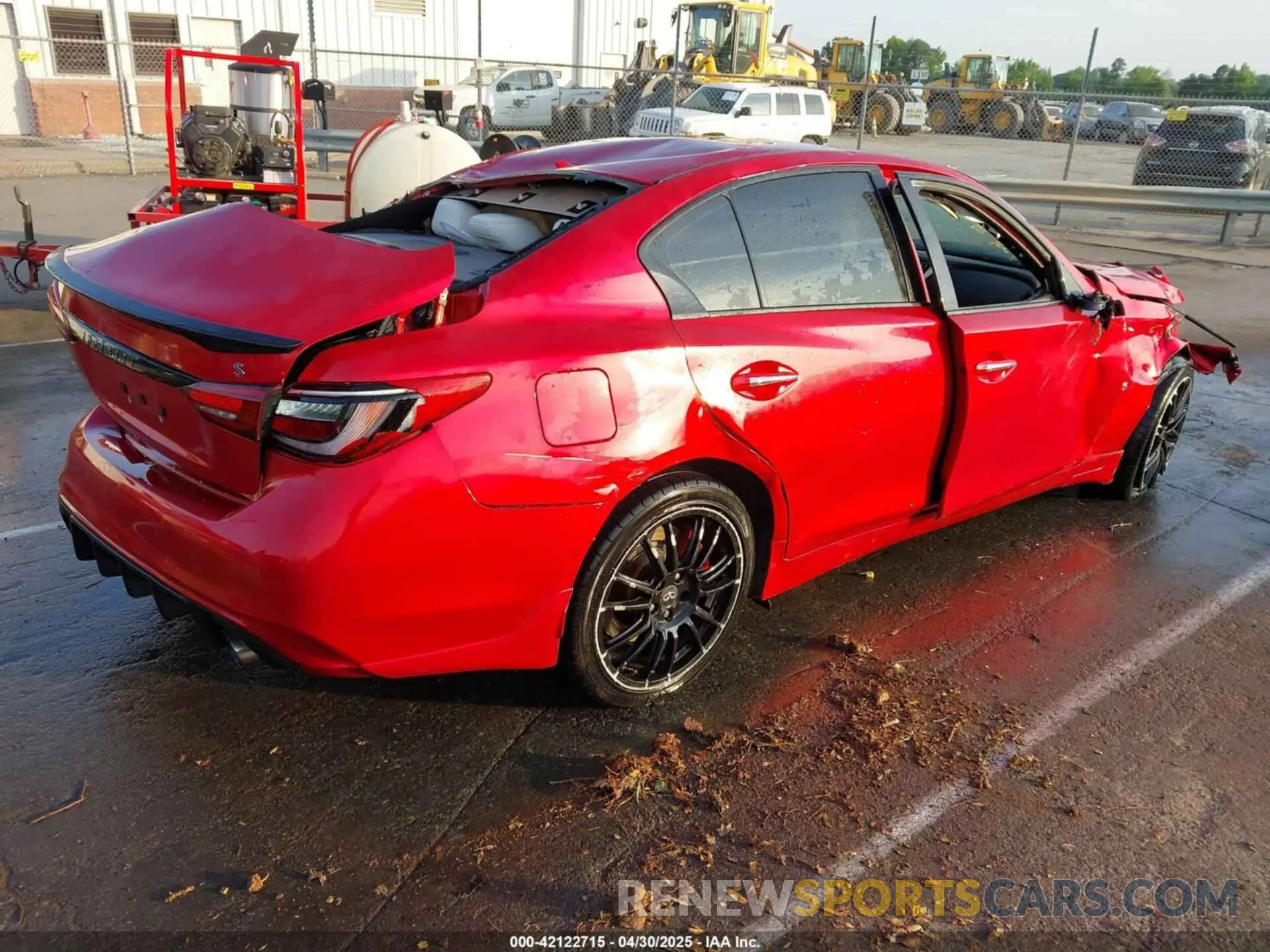 4 fotografías del automóvil dañado JN1FV7AR9LM660698 INFINITI Q50 2020