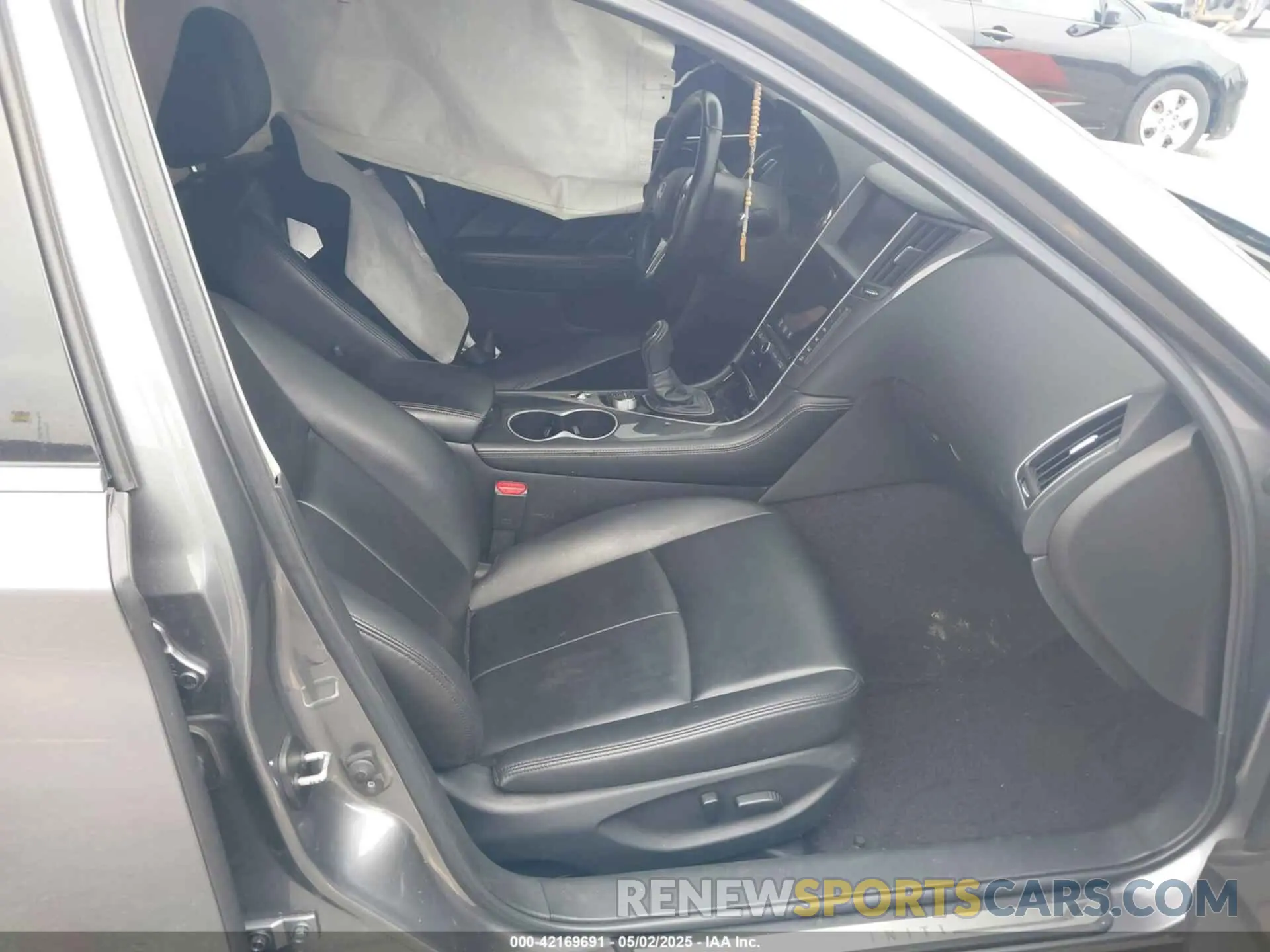 5 fotografías del automóvil dañado JN1EV7AP2MM703158 INFINITI Q50 2021