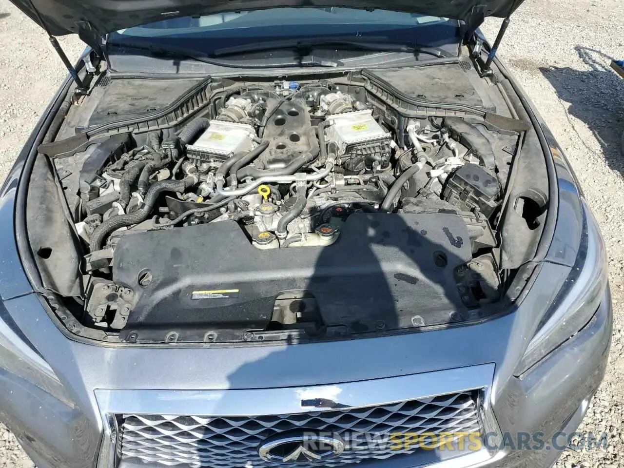 11 fotografías del automóvil dañado JN1EV7AP5MM706121 INFINITI Q50 2021