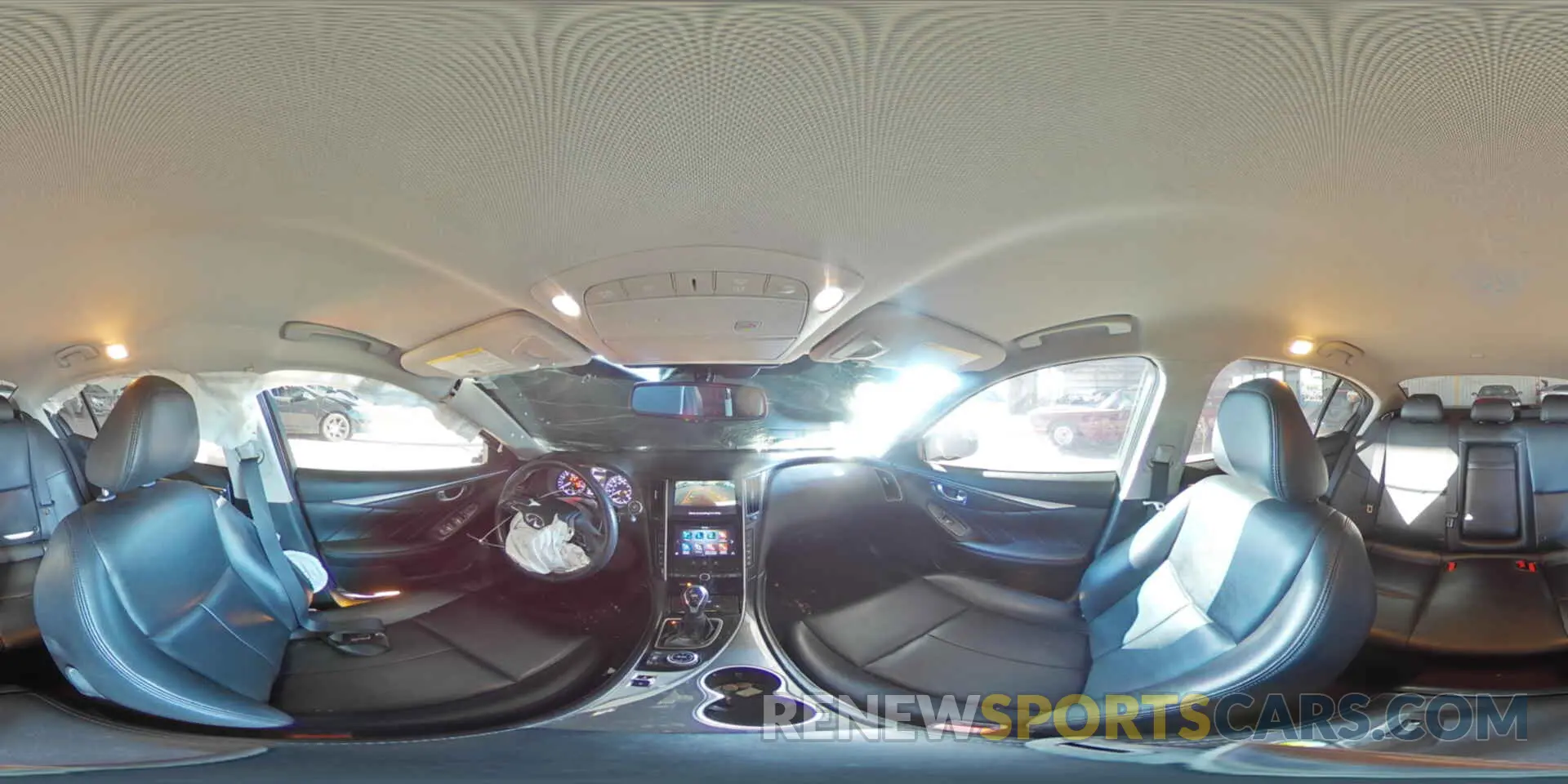 12 fotografías del automóvil dañado JN1EV7AR2MM756122 INFINITI Q50 2021