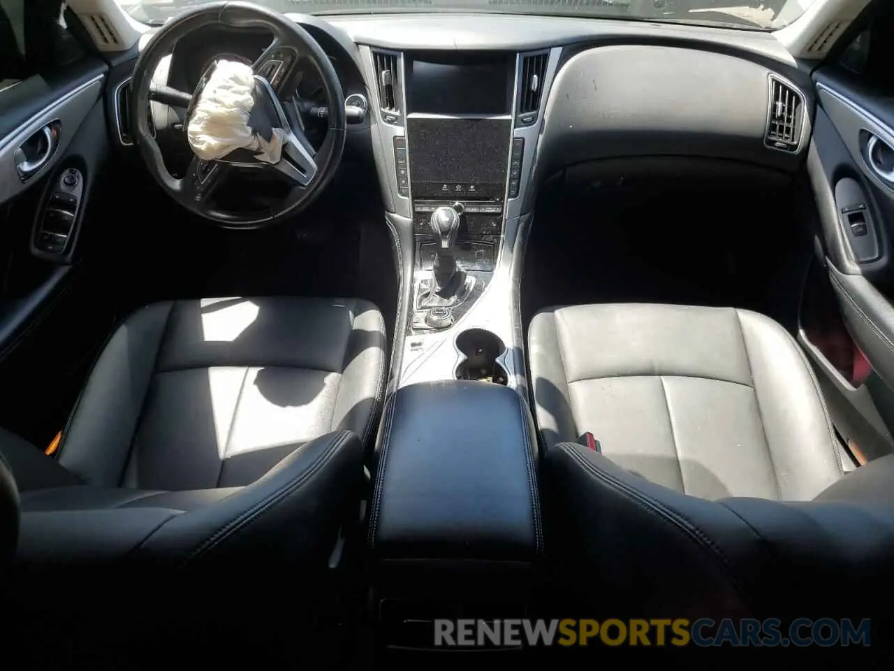 8 fotografías del automóvil dañado JN1EV7BP2MM700596 INFINITI Q50 2021